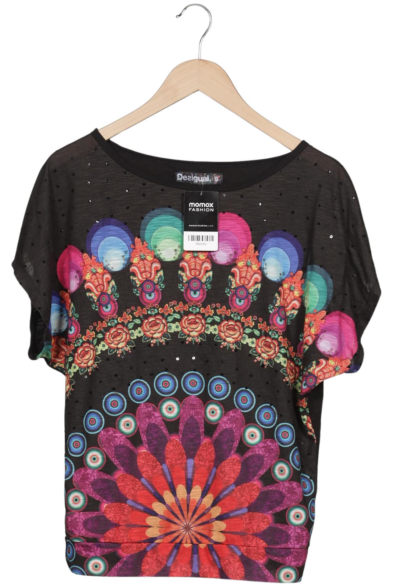 

Desigual Damen T-Shirt, schwarz, Gr. 36