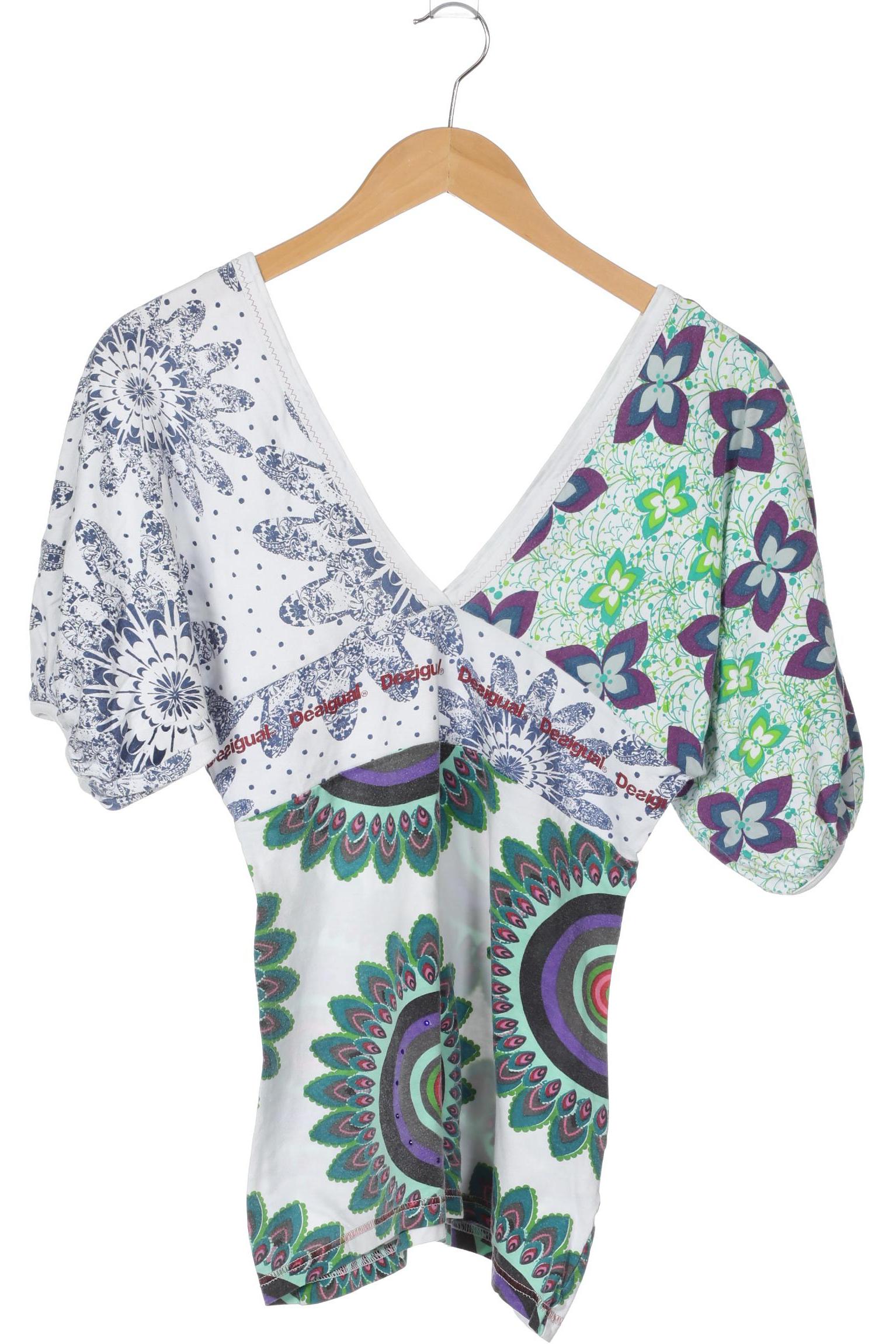 

Desigual Damen T-Shirt, weiß, Gr. 38