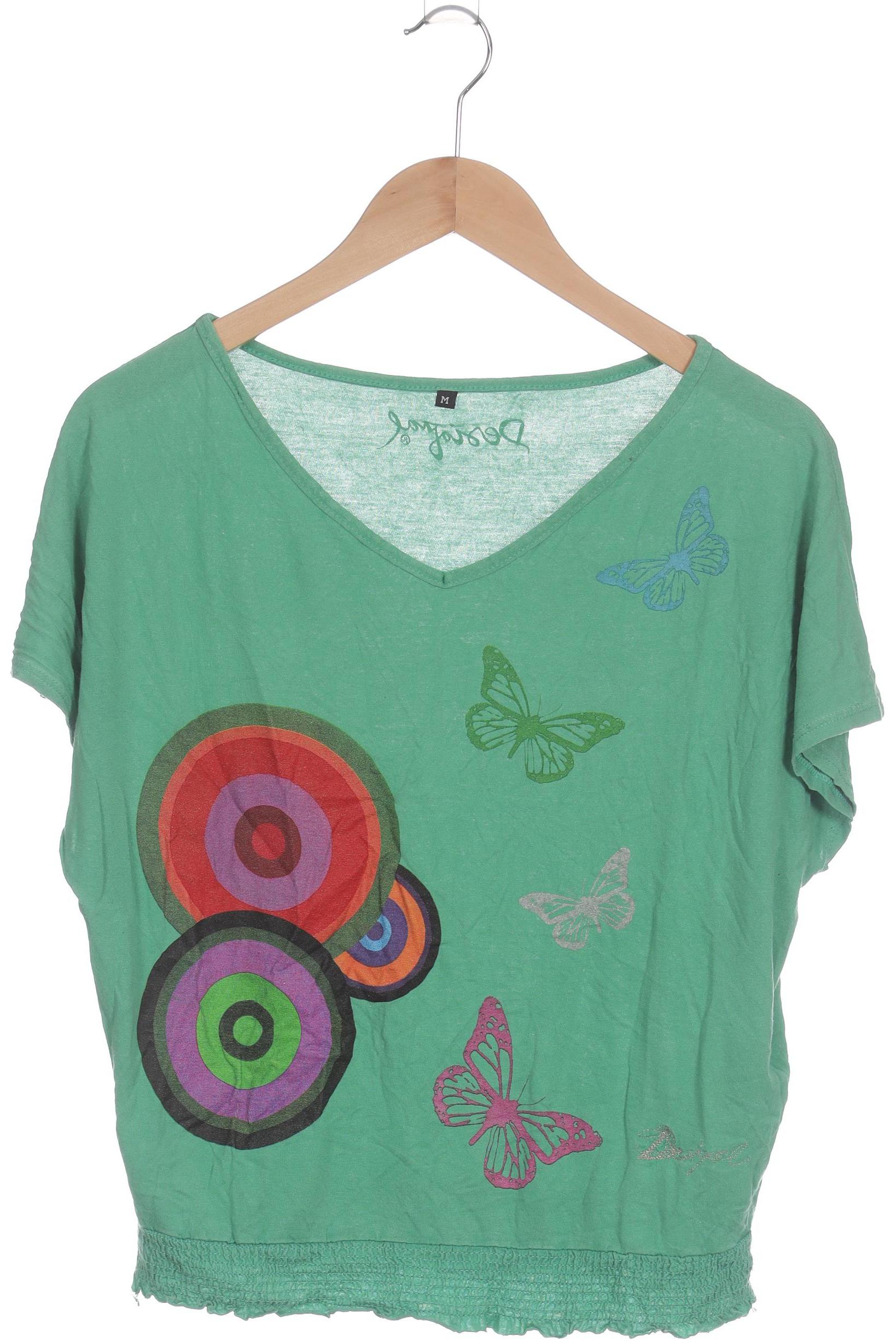 

Desigual Damen T-Shirt, grün, Gr.