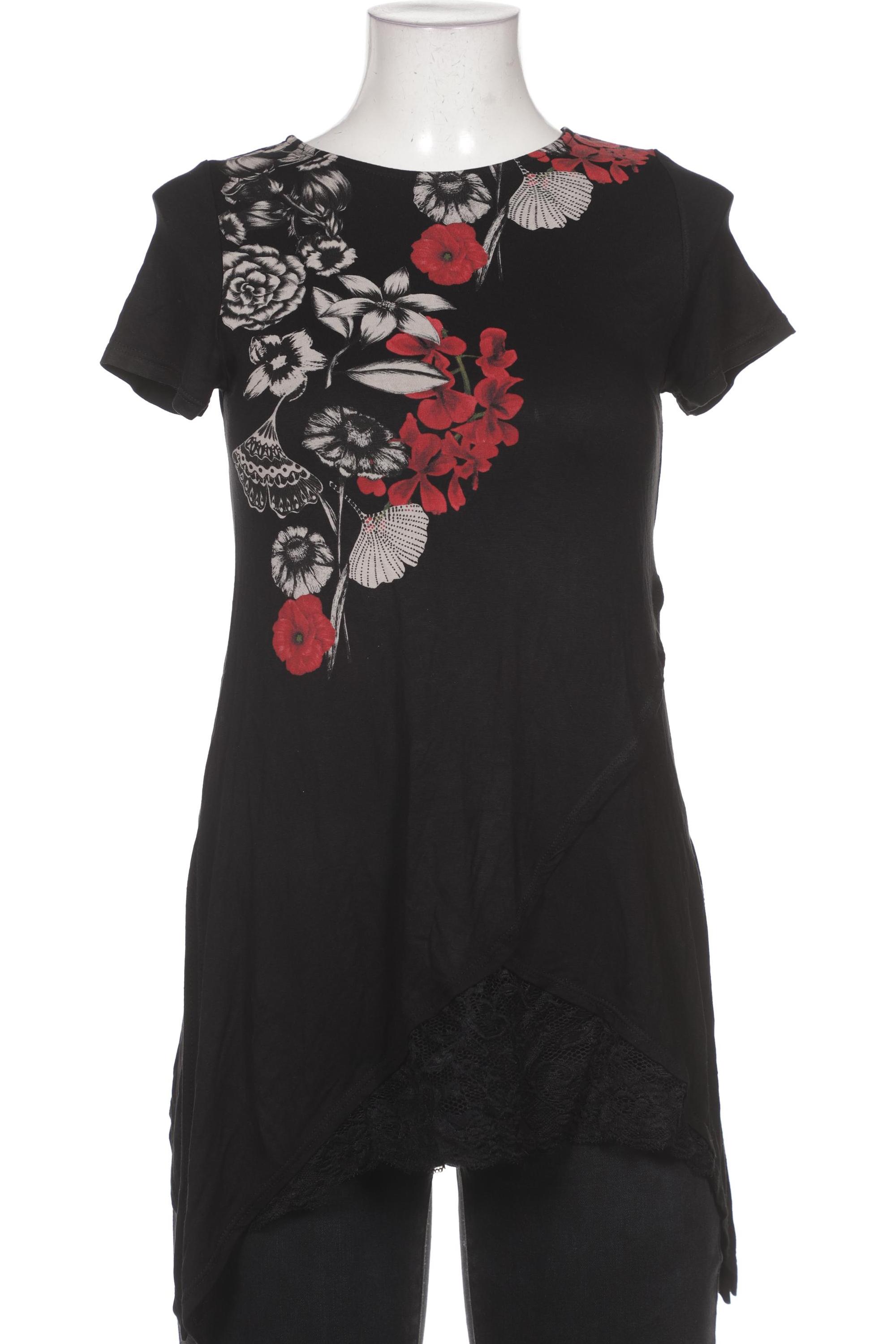 

Desigual Damen T-Shirt, schwarz, Gr. 38