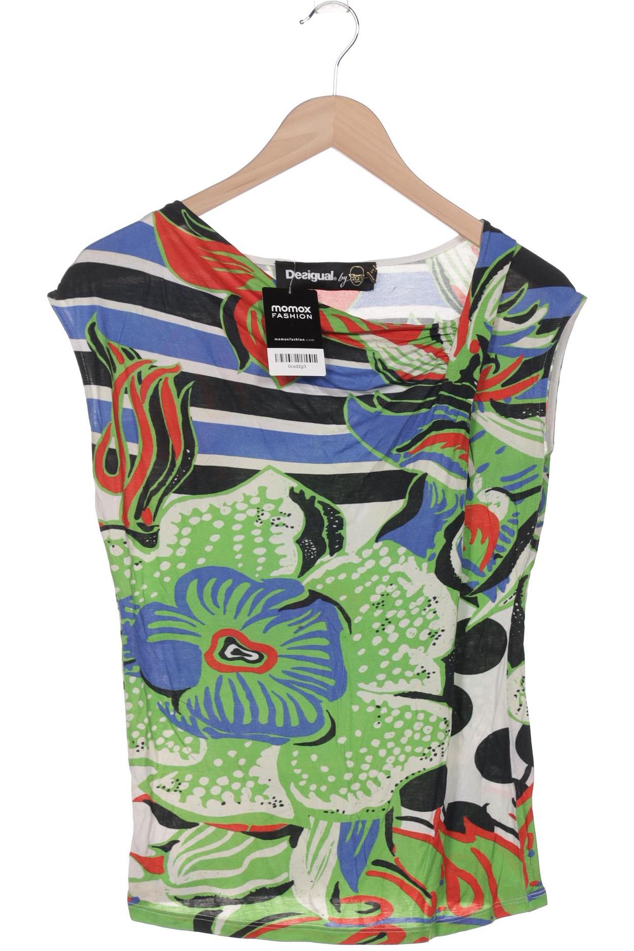 

Desigual Damen T-Shirt, mehrfarbig, Gr. 38