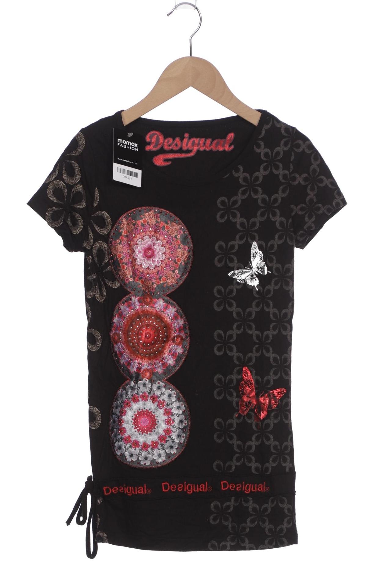 

Desigual Damen T-Shirt, schwarz, Gr. 34