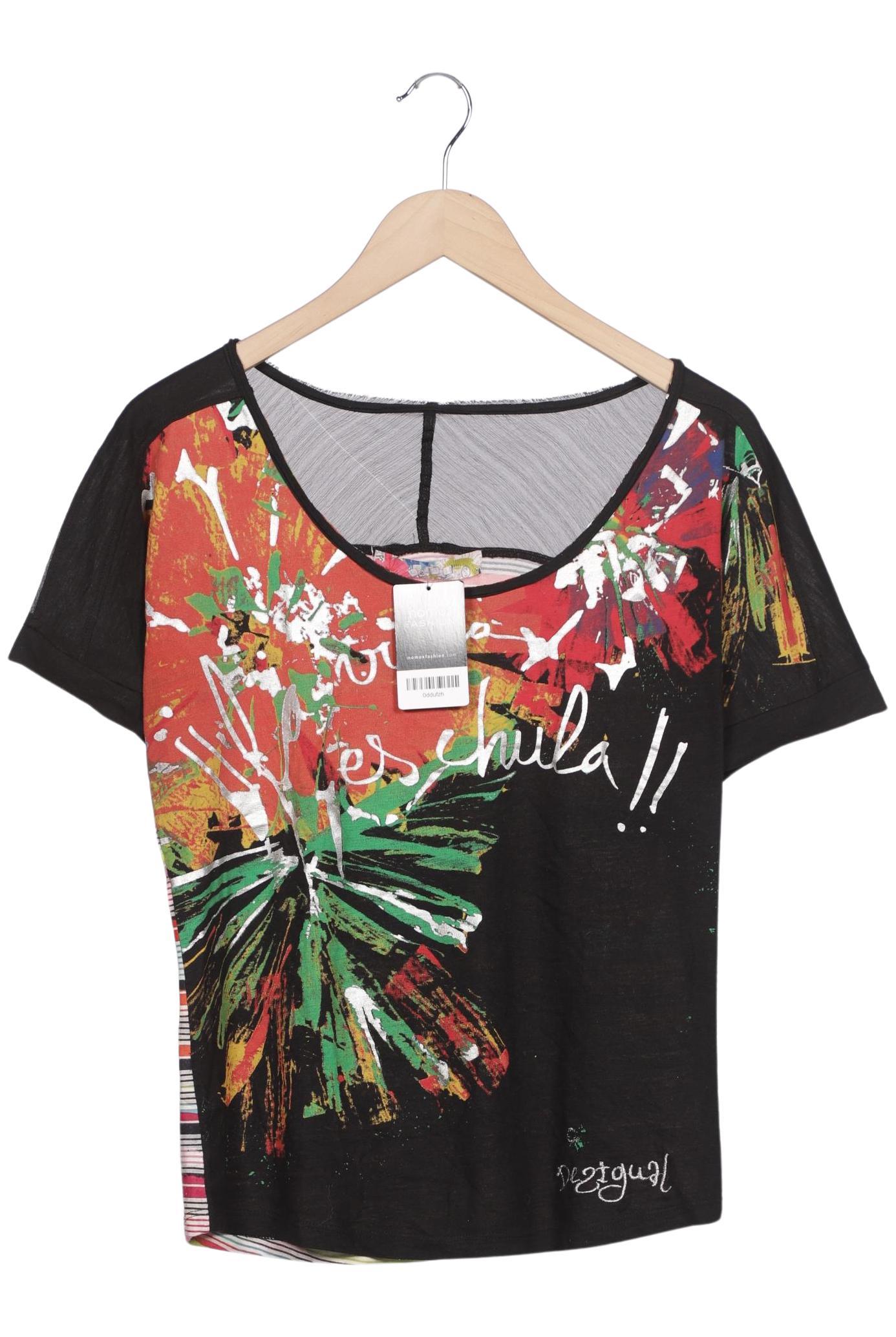 

Desigual Damen T-Shirt, mehrfarbig, Gr. 36