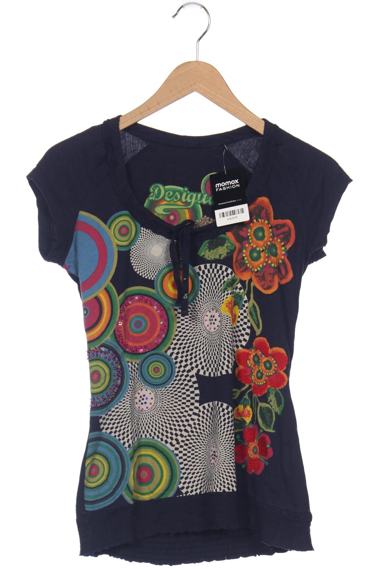 

Desigual Damen T-Shirt, marineblau, Gr. 38
