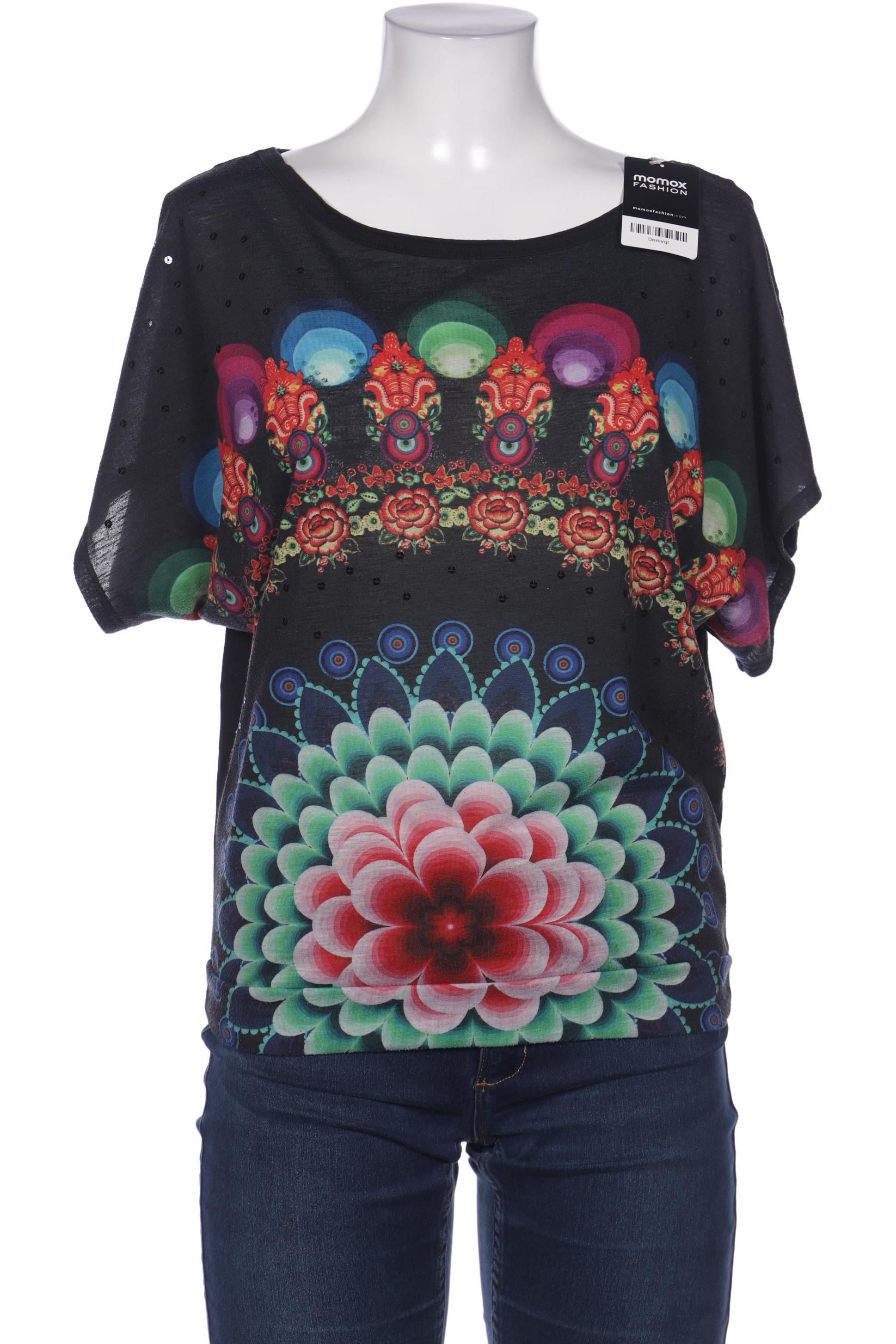 

Desigual Damen T-Shirt, schwarz, Gr. 38