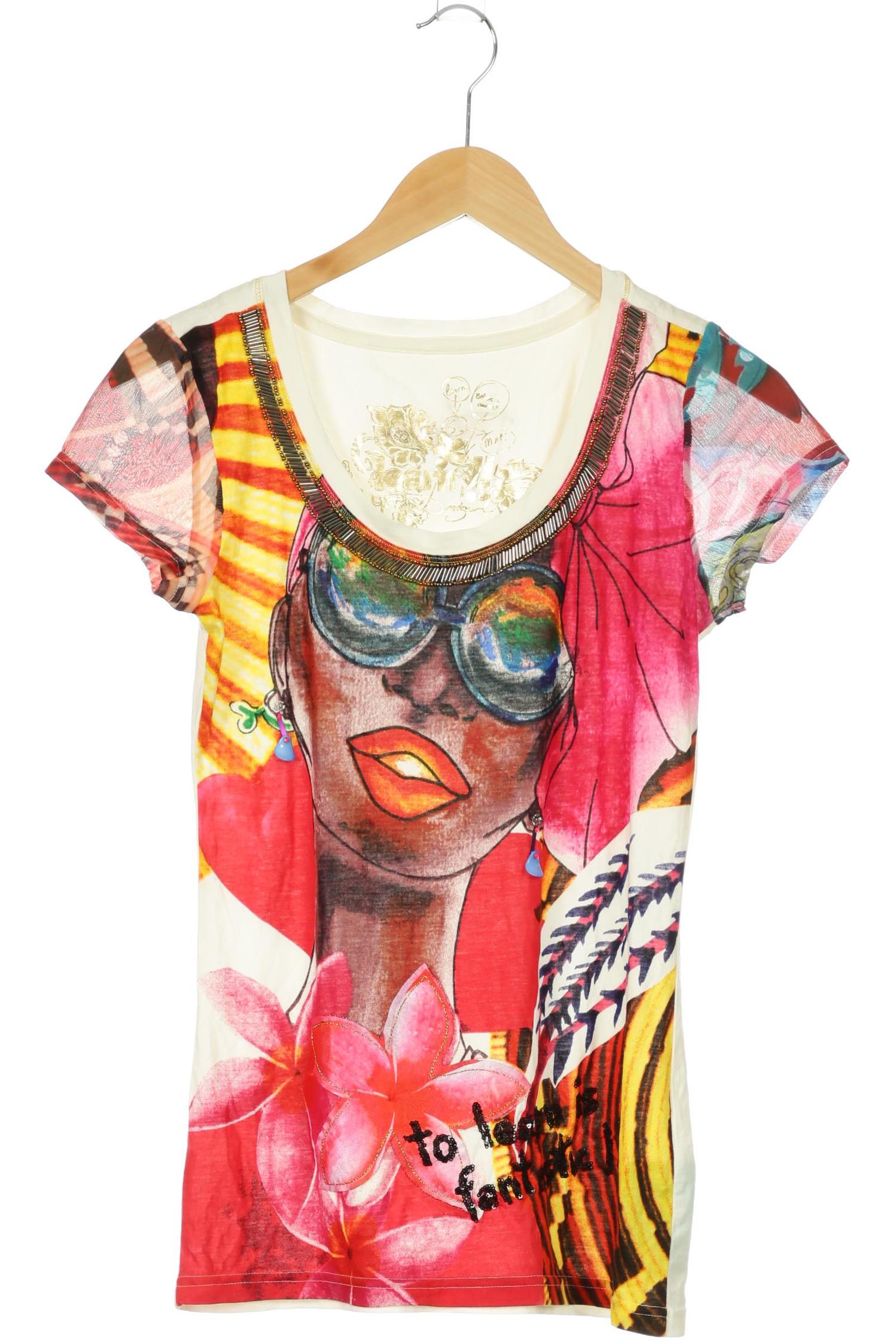 

Desigual Damen T-Shirt, pink, Gr. 34