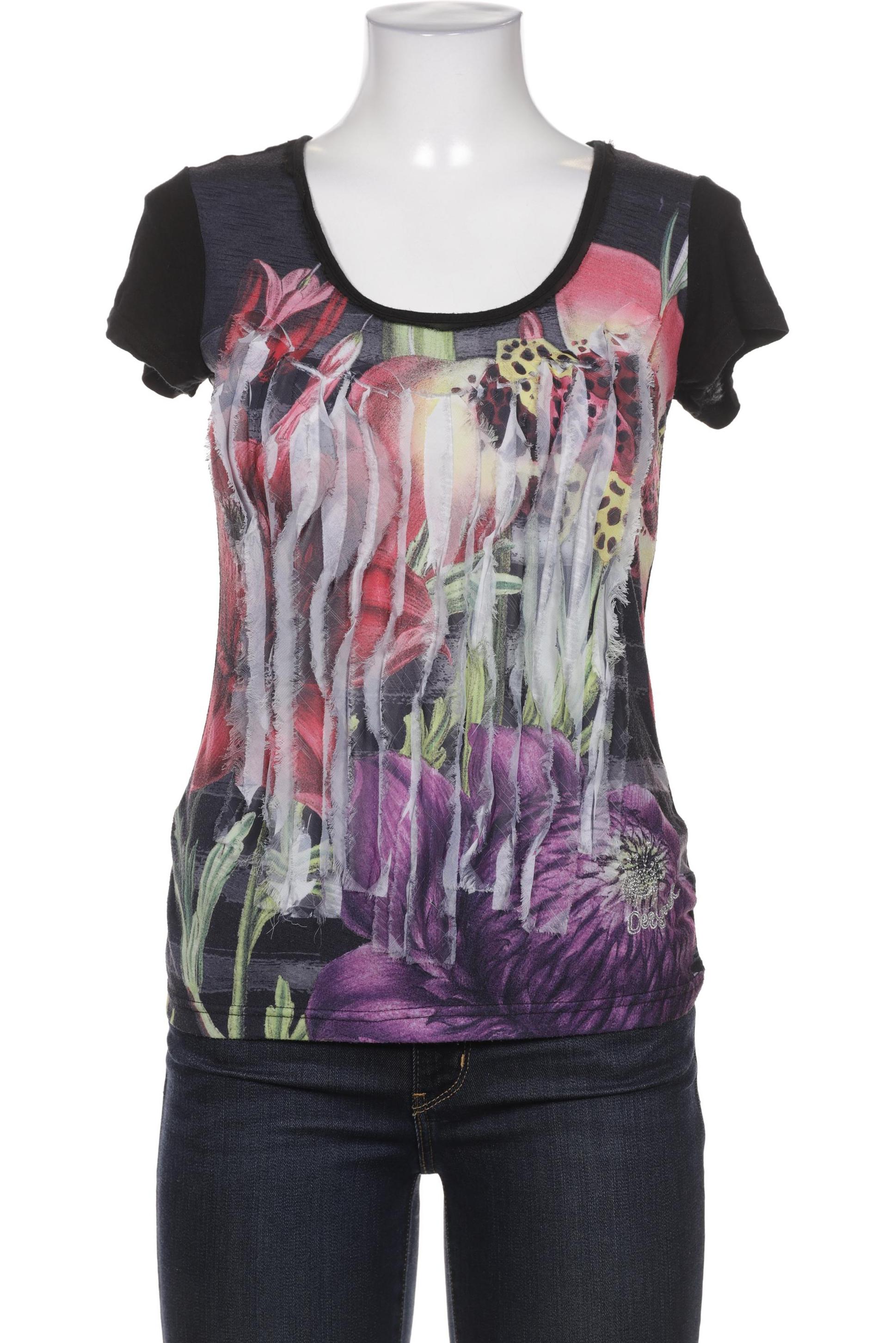 

Desigual Damen T-Shirt, mehrfarbig, Gr. 38
