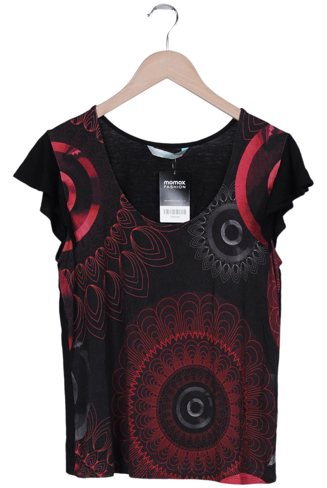 

Desigual Damen T-Shirt, schwarz, Gr. 42