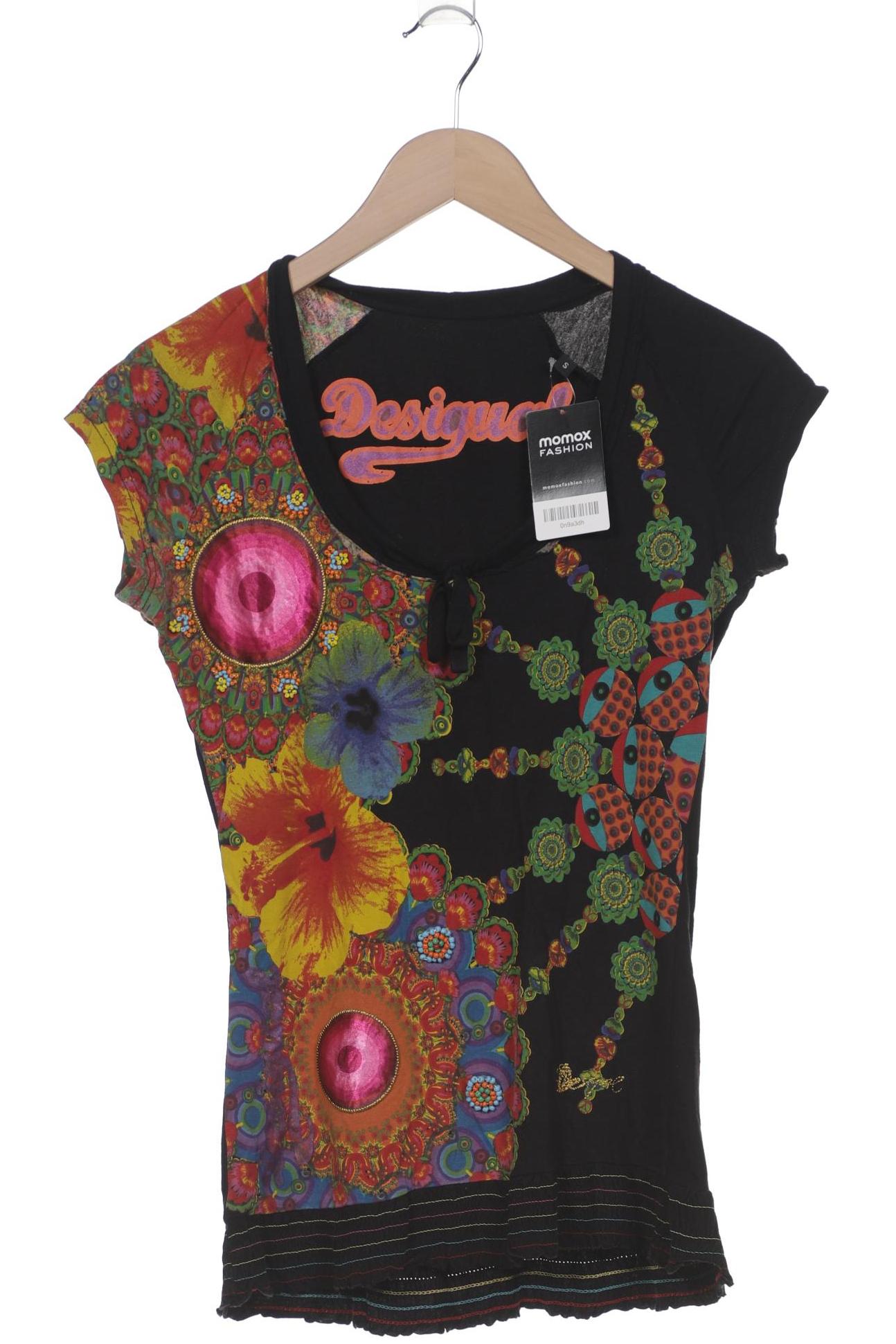 

Desigual Damen T-Shirt, schwarz, Gr. 36