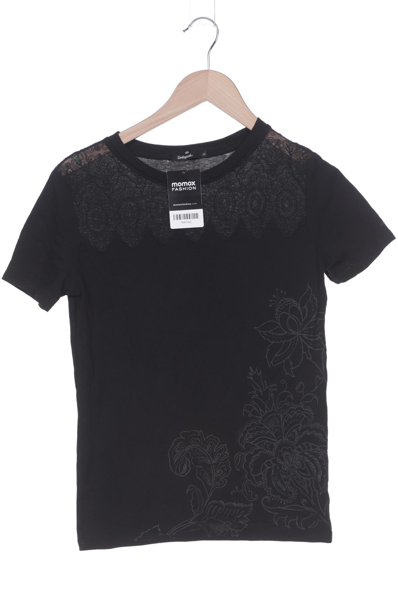 

Desigual Damen T-Shirt, schwarz, Gr. 38