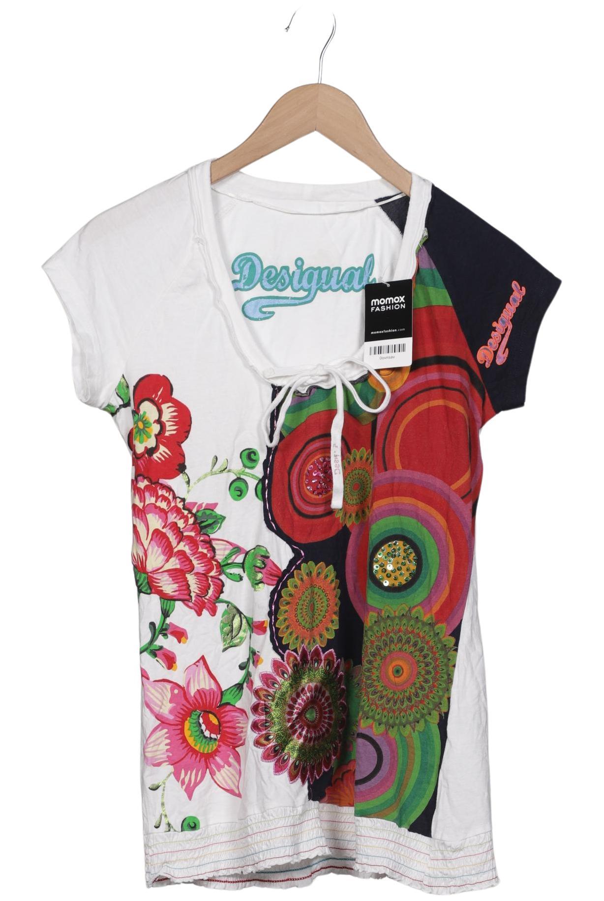 

Desigual Damen T-Shirt, mehrfarbig, Gr. 44