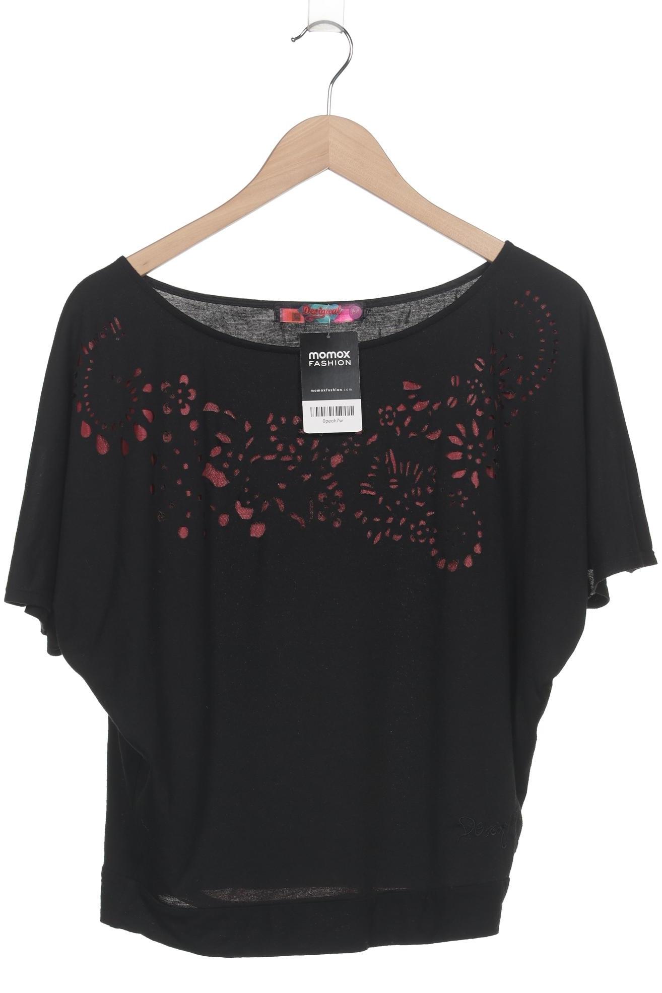

Desigual Damen T-Shirt, schwarz, Gr. 38