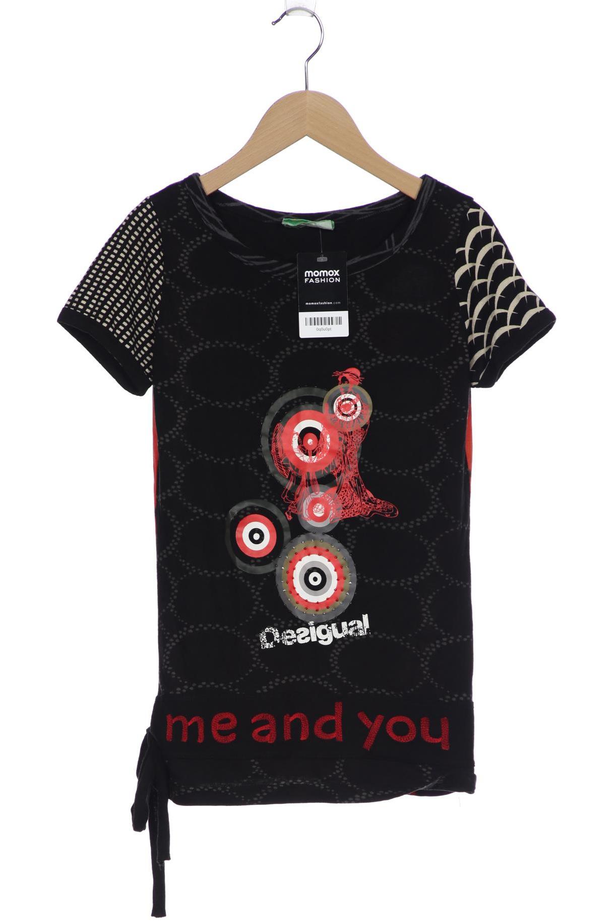 

Desigual Damen T-Shirt, schwarz