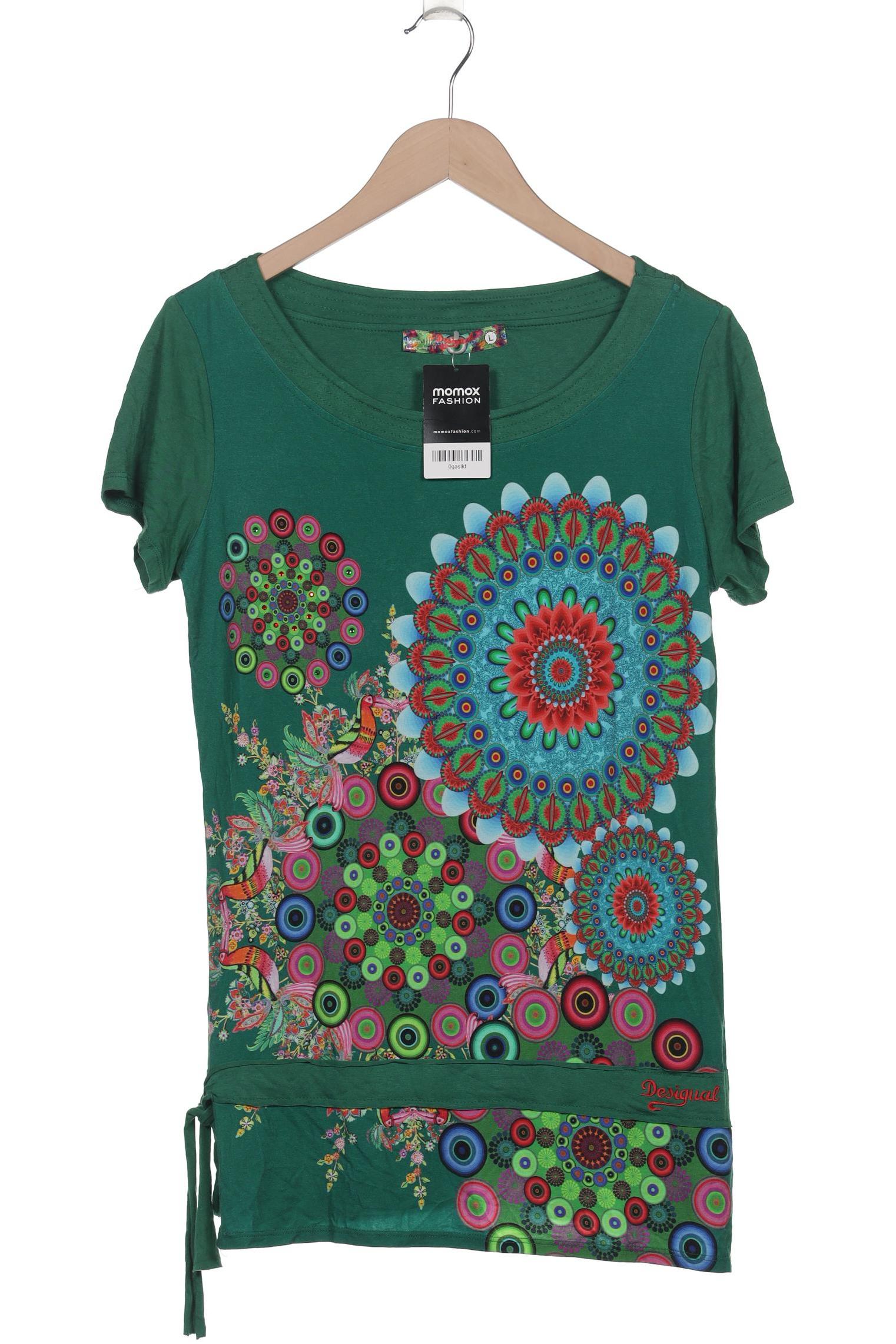 

Desigual Damen T-Shirt, grün, Gr. 42