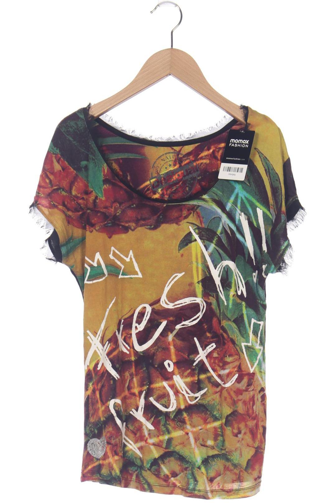 

Desigual Damen T-Shirt, orange, Gr. 36
