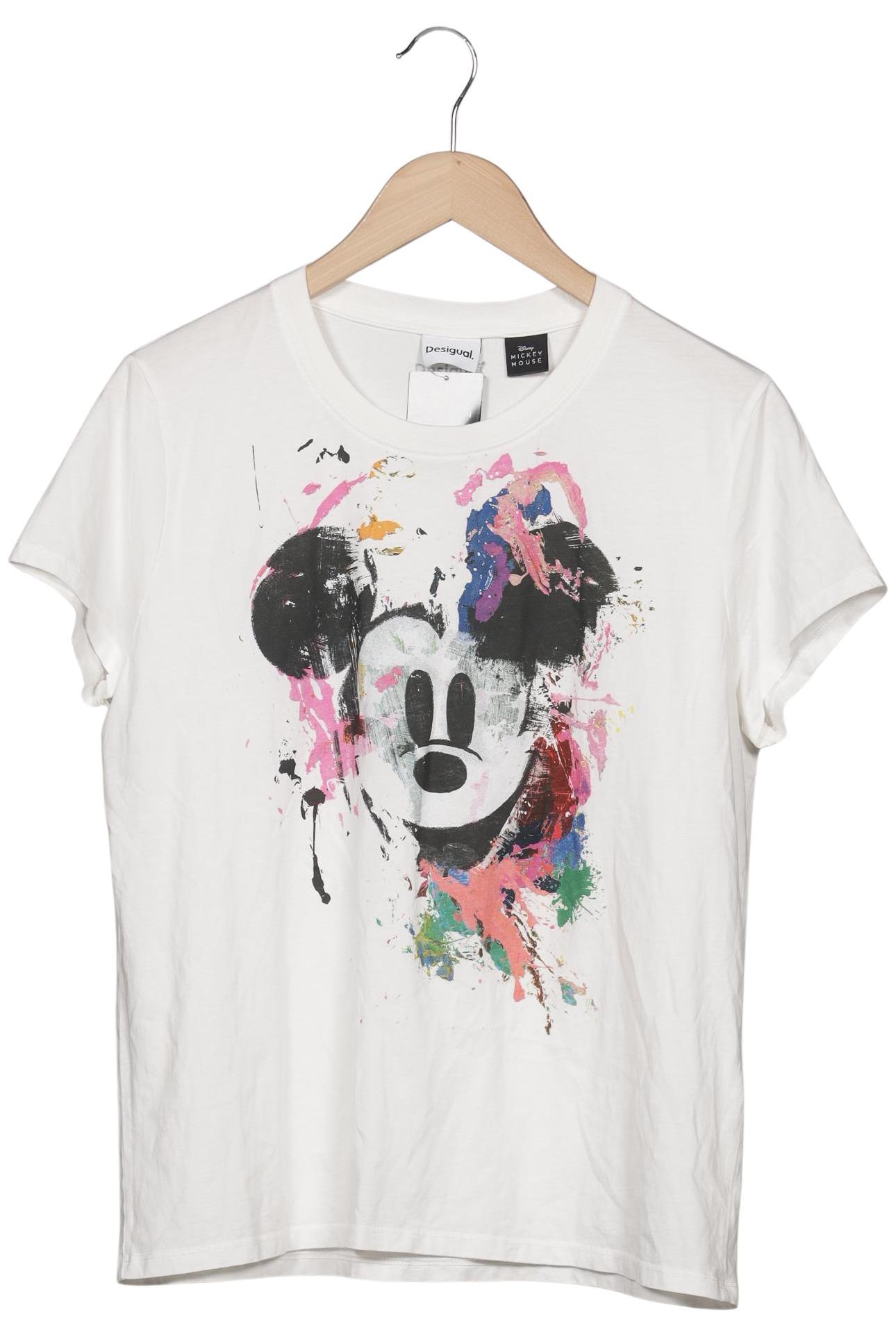 

Desigual Damen T-Shirt, weiß, Gr. 46