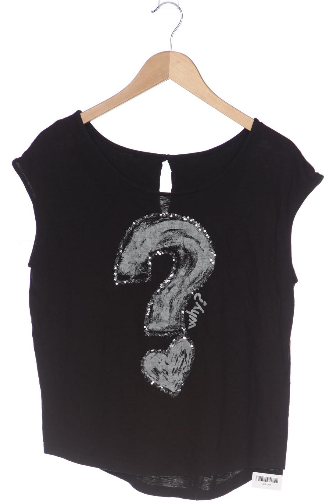 

Desigual Damen T-Shirt, schwarz, Gr. 38