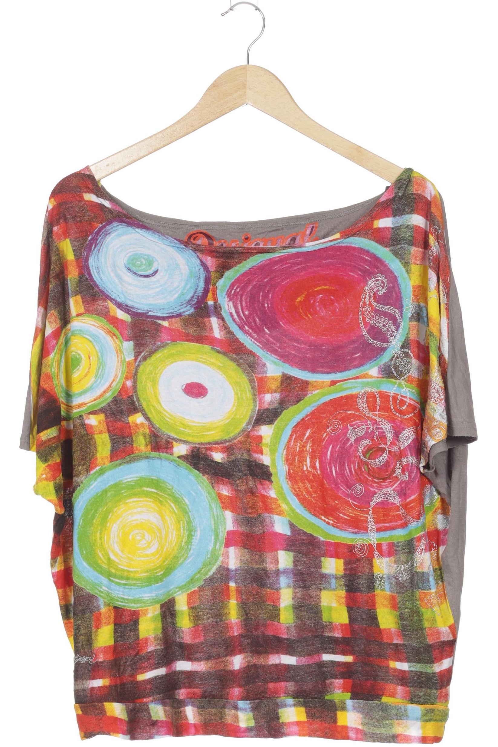 

Desigual Damen T-Shirt, mehrfarbig, Gr. 38