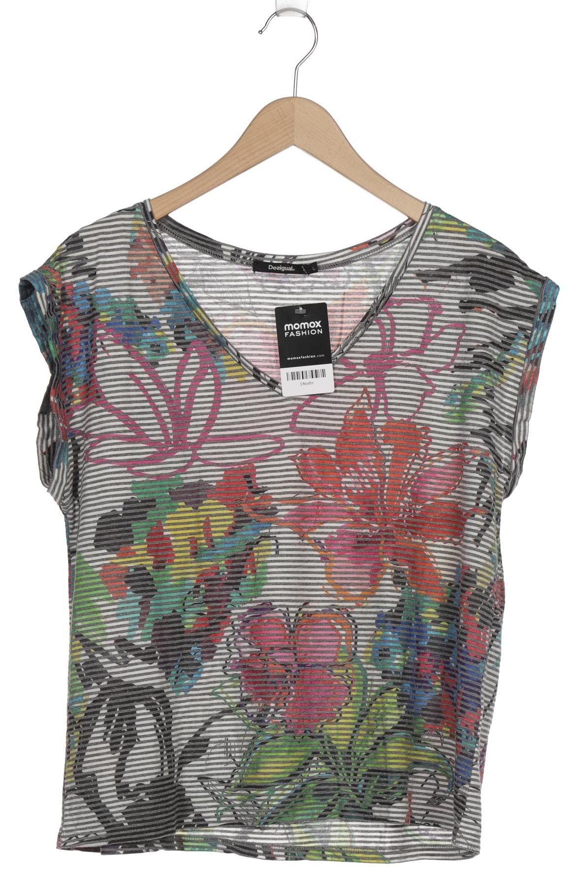 

Desigual Damen T-Shirt, mehrfarbig, Gr. 42