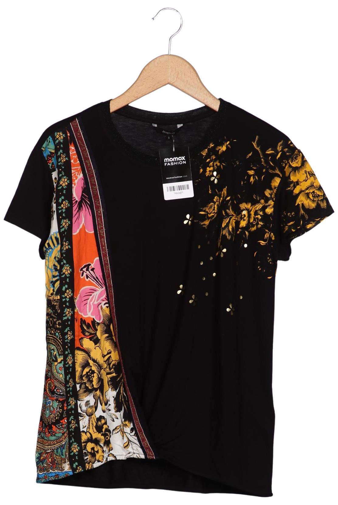 

Desigual Damen T-Shirt, schwarz, Gr. 36