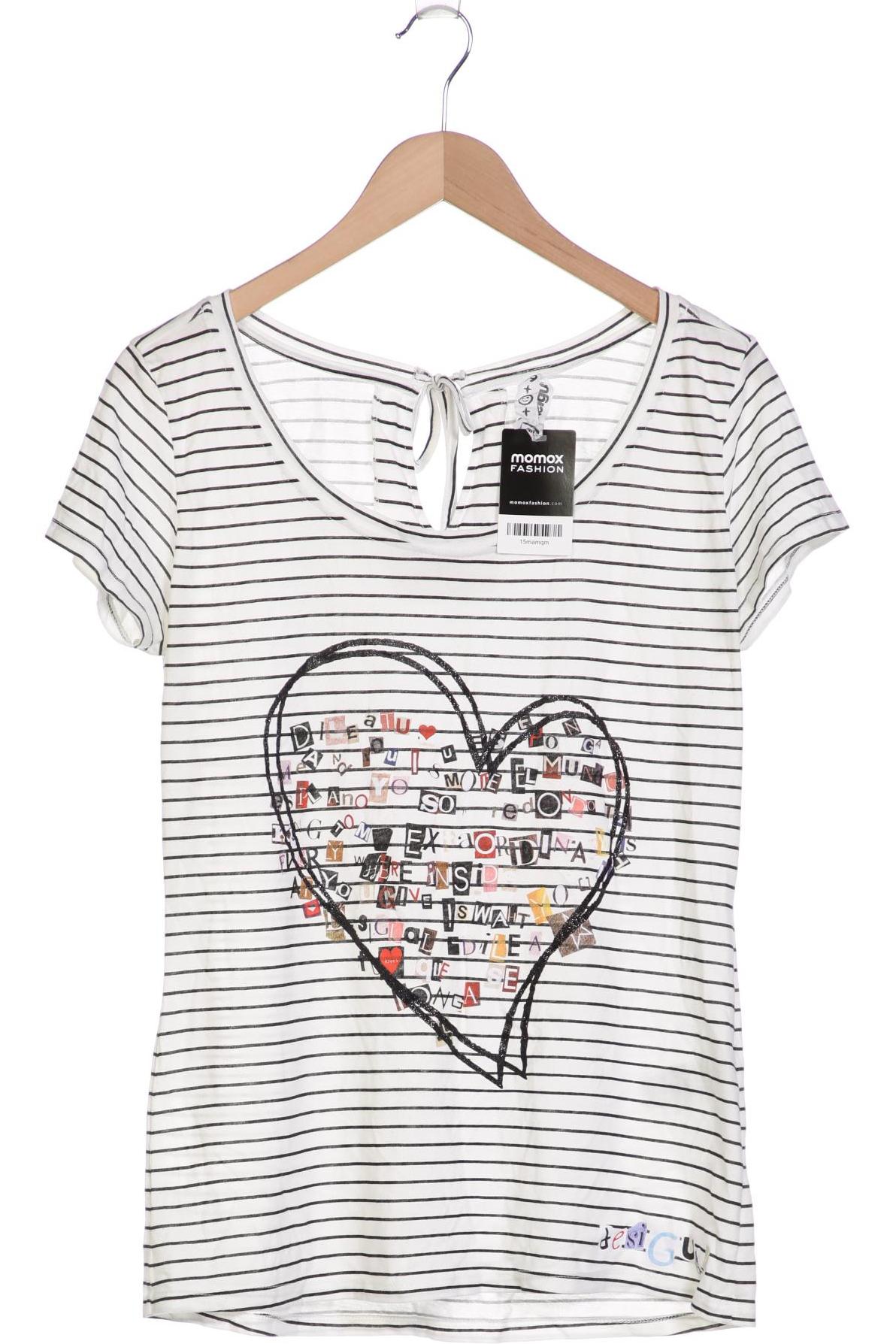 

Desigual Damen T-Shirt, weiß, Gr. 46