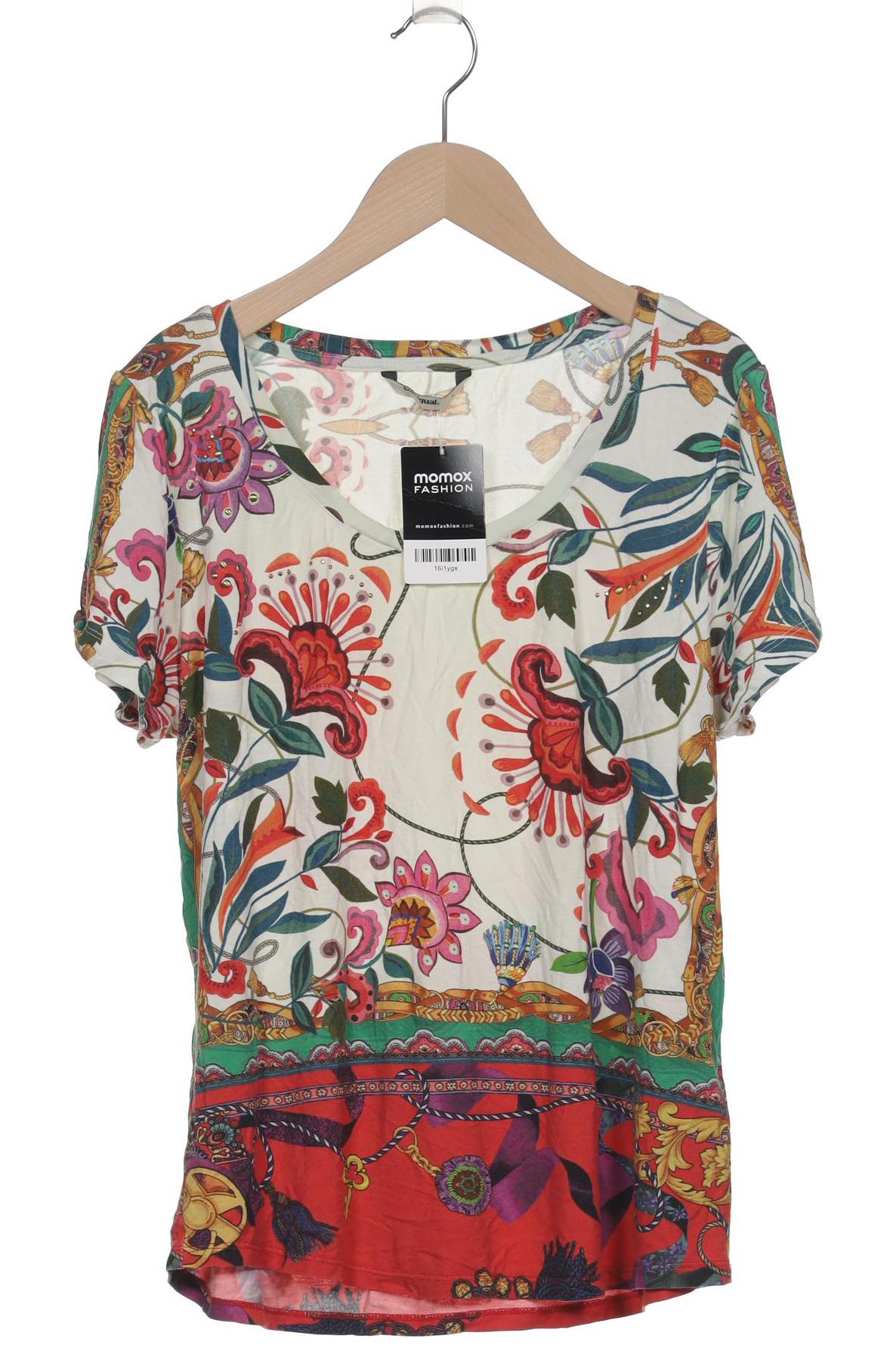 

Desigual Damen T-Shirt, mehrfarbig, Gr. 42
