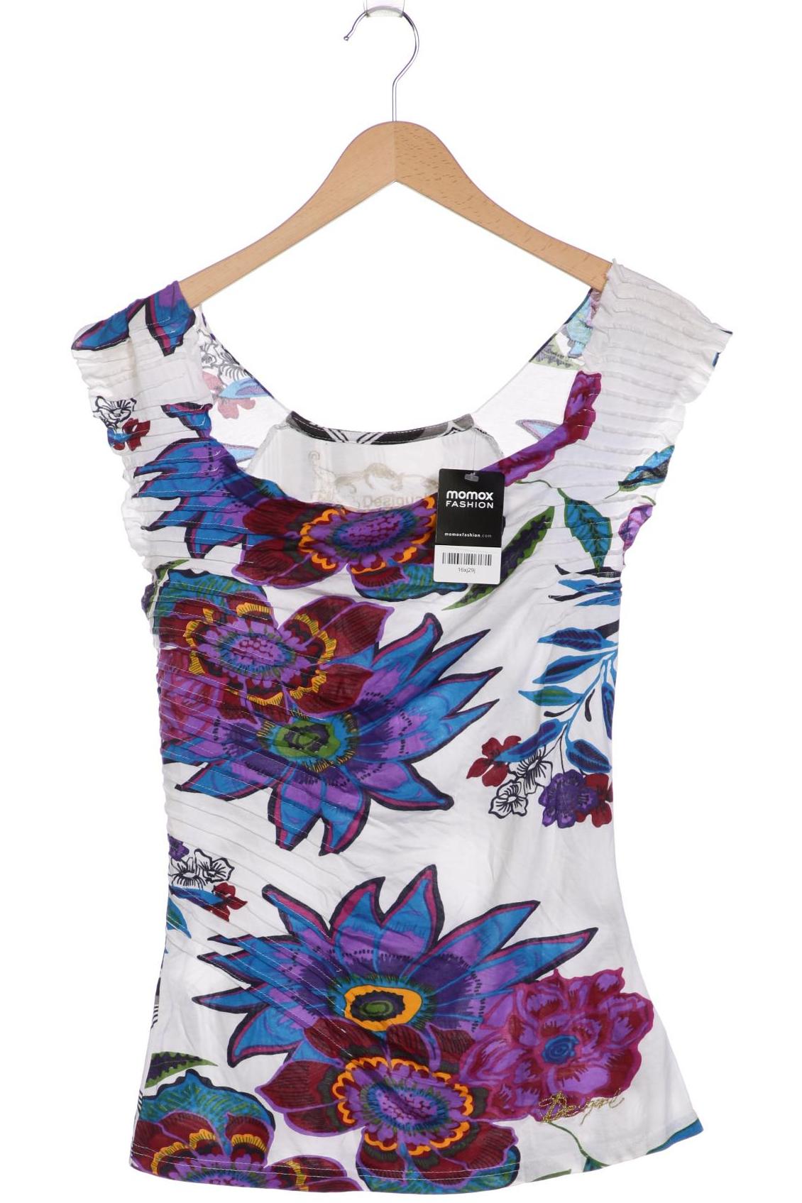 

Desigual Damen T-Shirt, weiß, Gr. 38