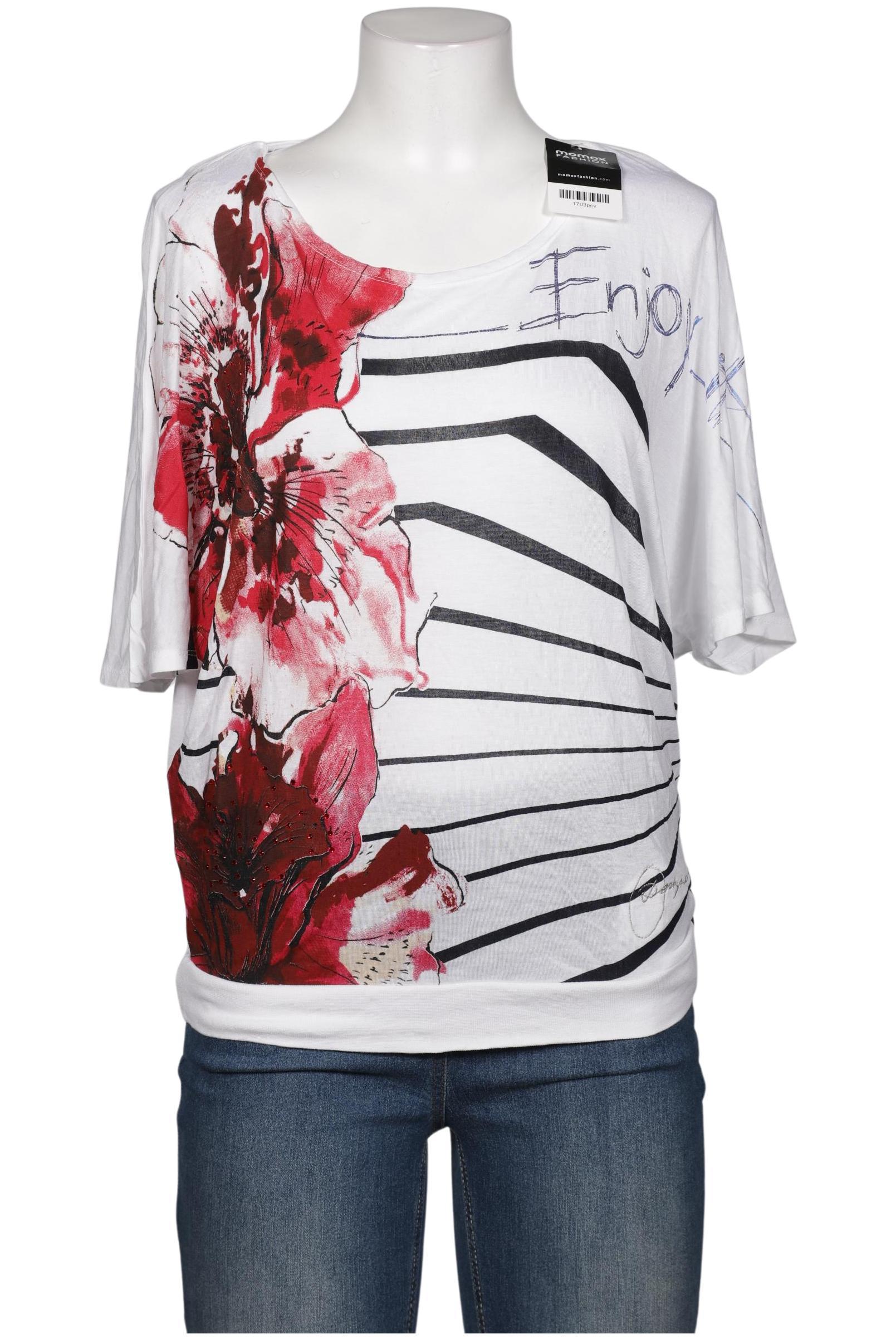 

Desigual Damen T-Shirt, weiß, Gr. 36