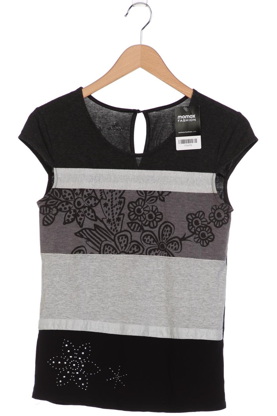 

Desigual Damen T-Shirt, grau, Gr. 36