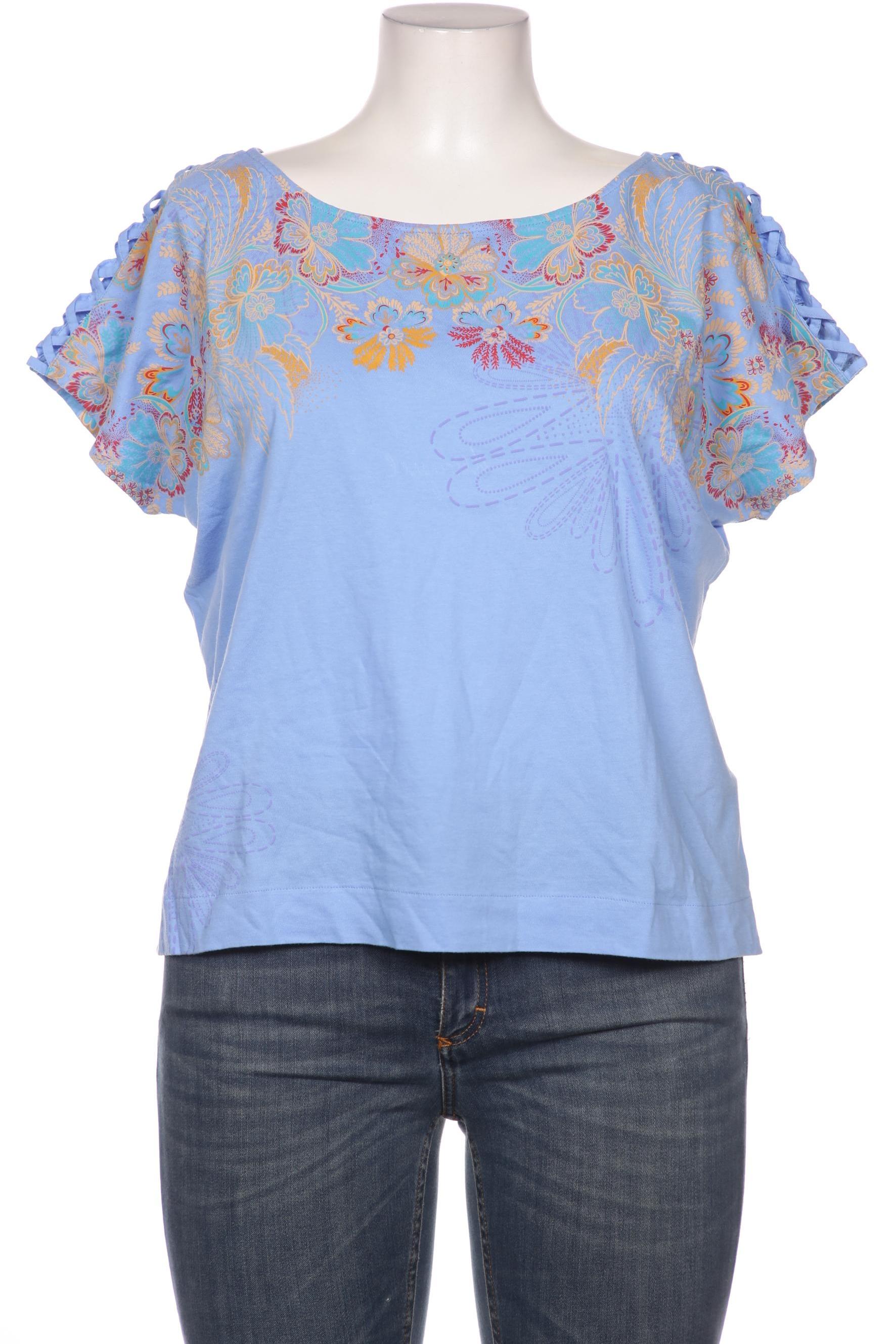 

Desigual Damen T-Shirt, blau, Gr. 44