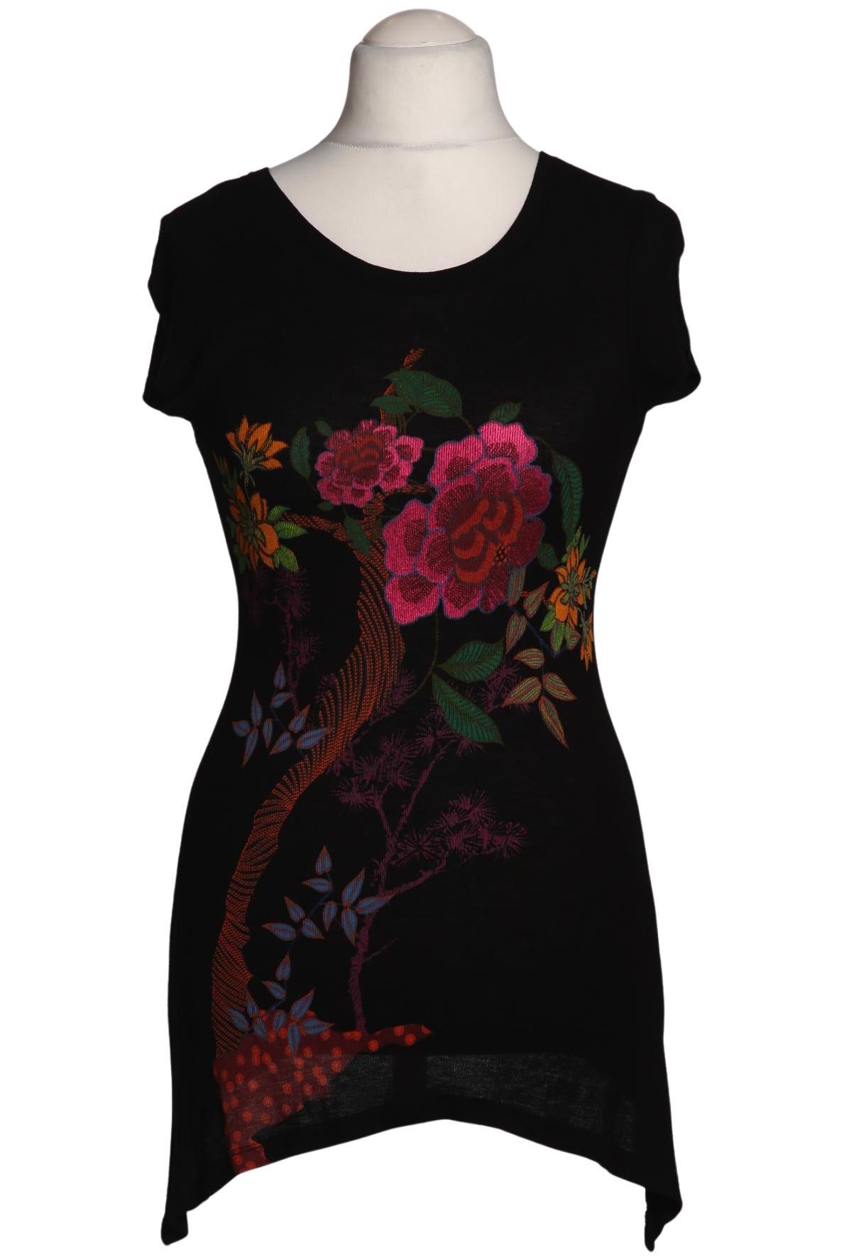 

Desigual Damen T-Shirt, schwarz, Gr. 38