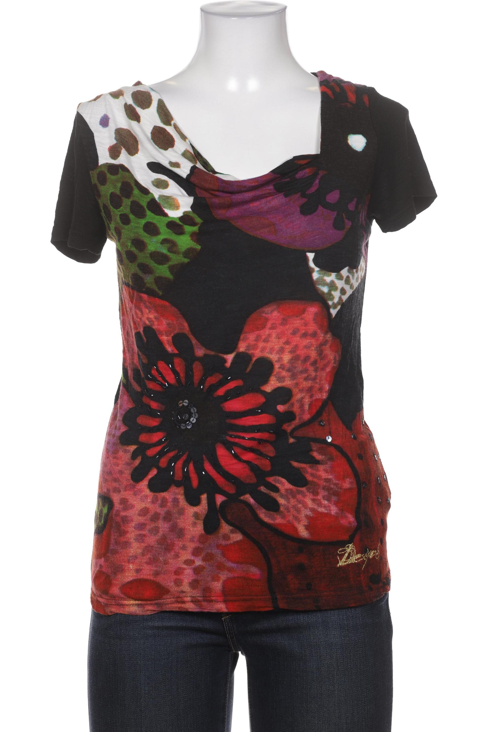 

Desigual Damen T-Shirt, schwarz, Gr. 38
