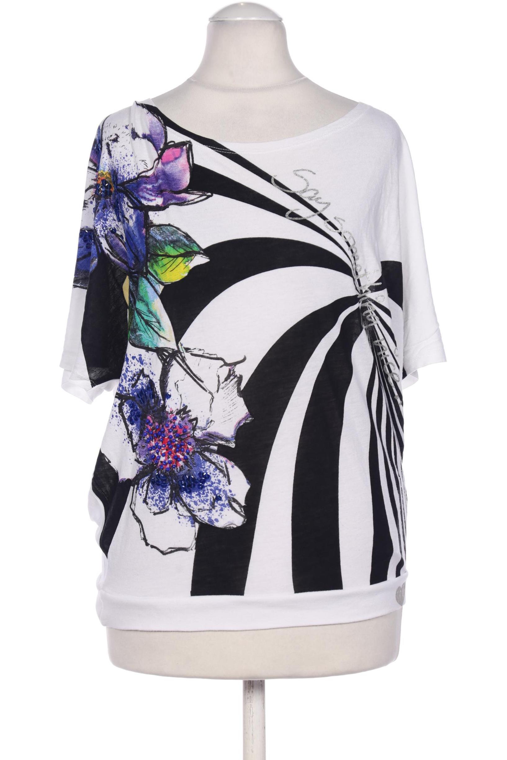 

Desigual Damen T-Shirt, weiß, Gr. 38