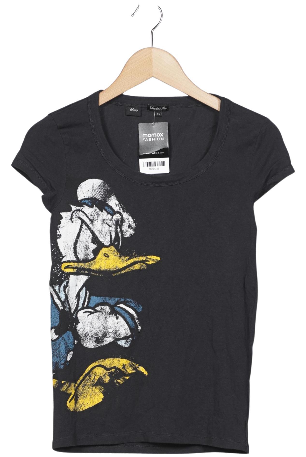 

Desigual Damen T-Shirt, schwarz, Gr. 34