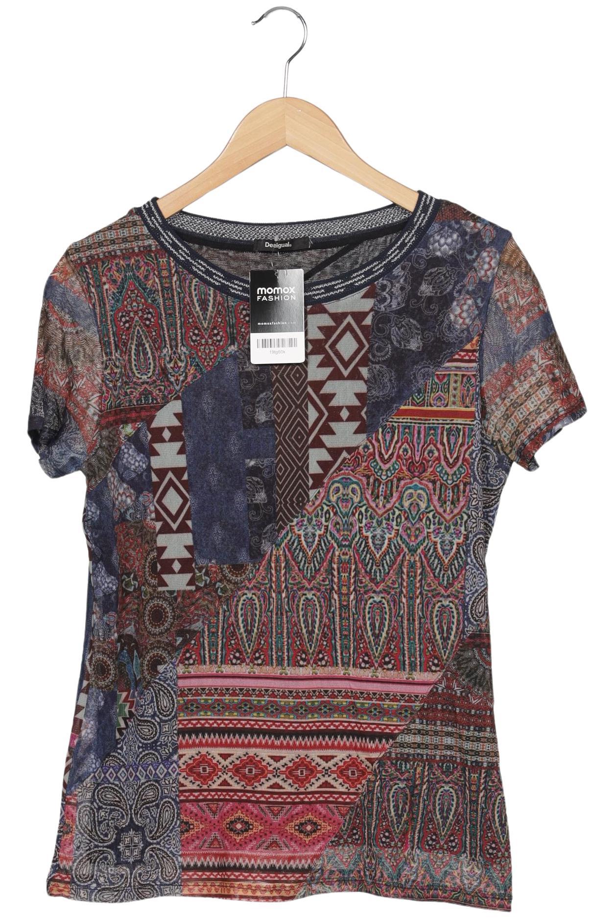 

Desigual Damen T-Shirt, mehrfarbig, Gr. 44