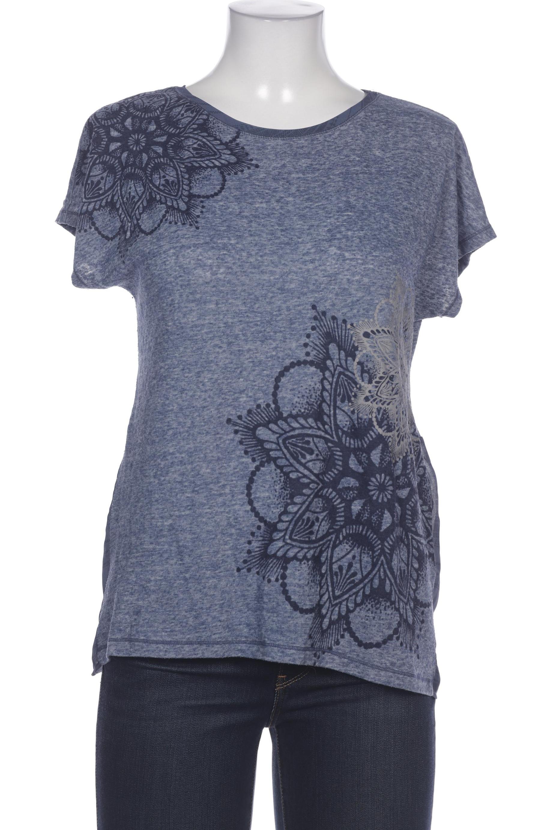 

Desigual Damen T-Shirt, marineblau, Gr. 36