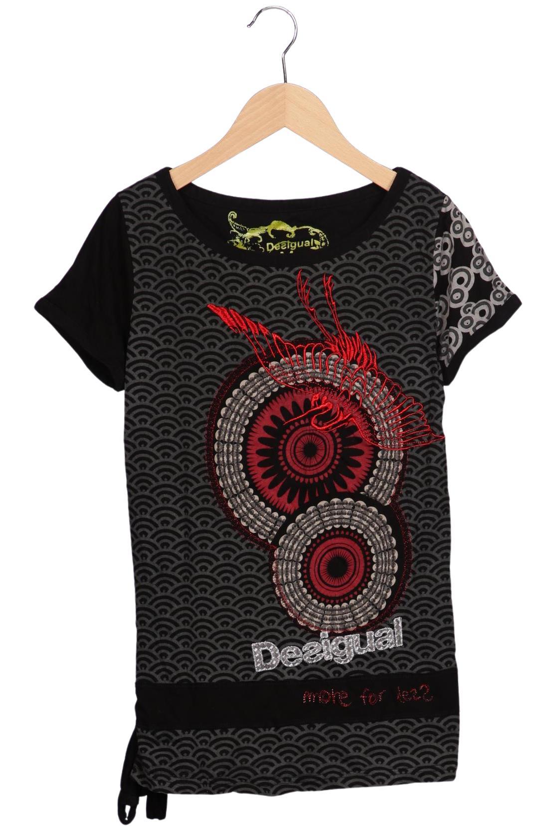 

Desigual Damen T-Shirt, mehrfarbig, Gr. 38