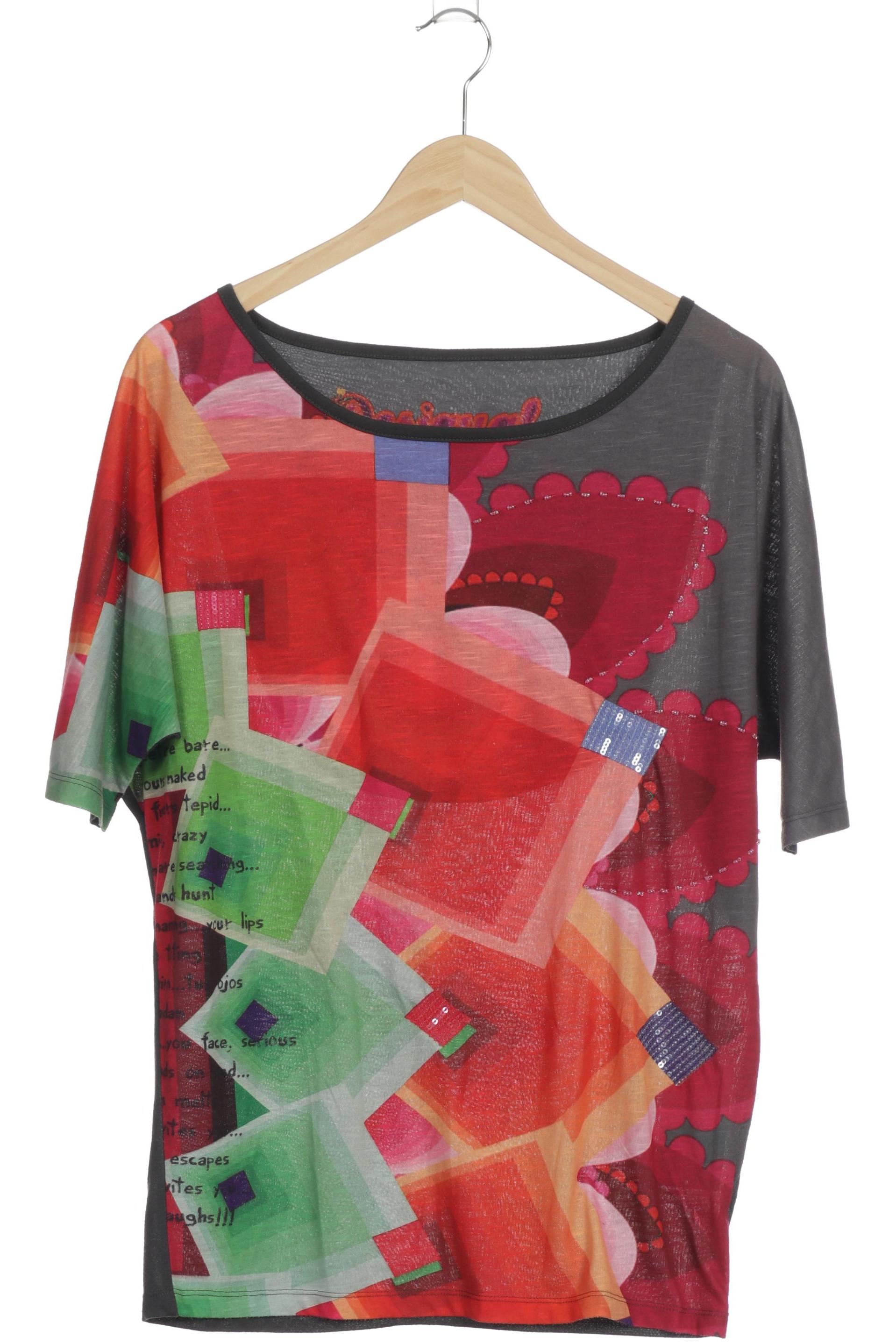 

Desigual Damen T-Shirt, grau, Gr. 36