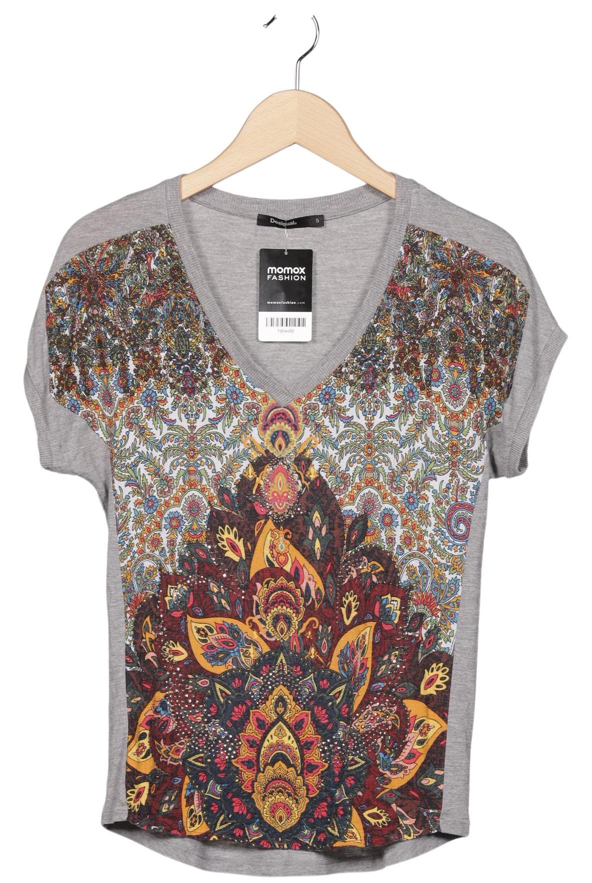 

Desigual Damen T-Shirt, grau, Gr. 36