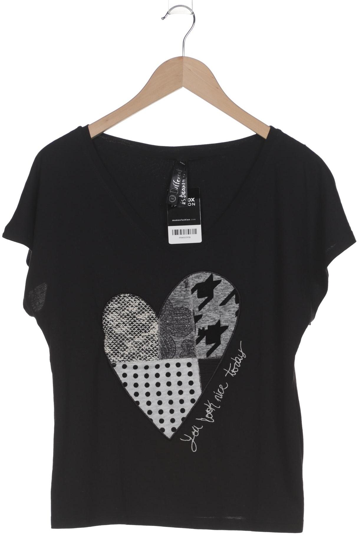 

Desigual Damen T-Shirt, schwarz, Gr. 38