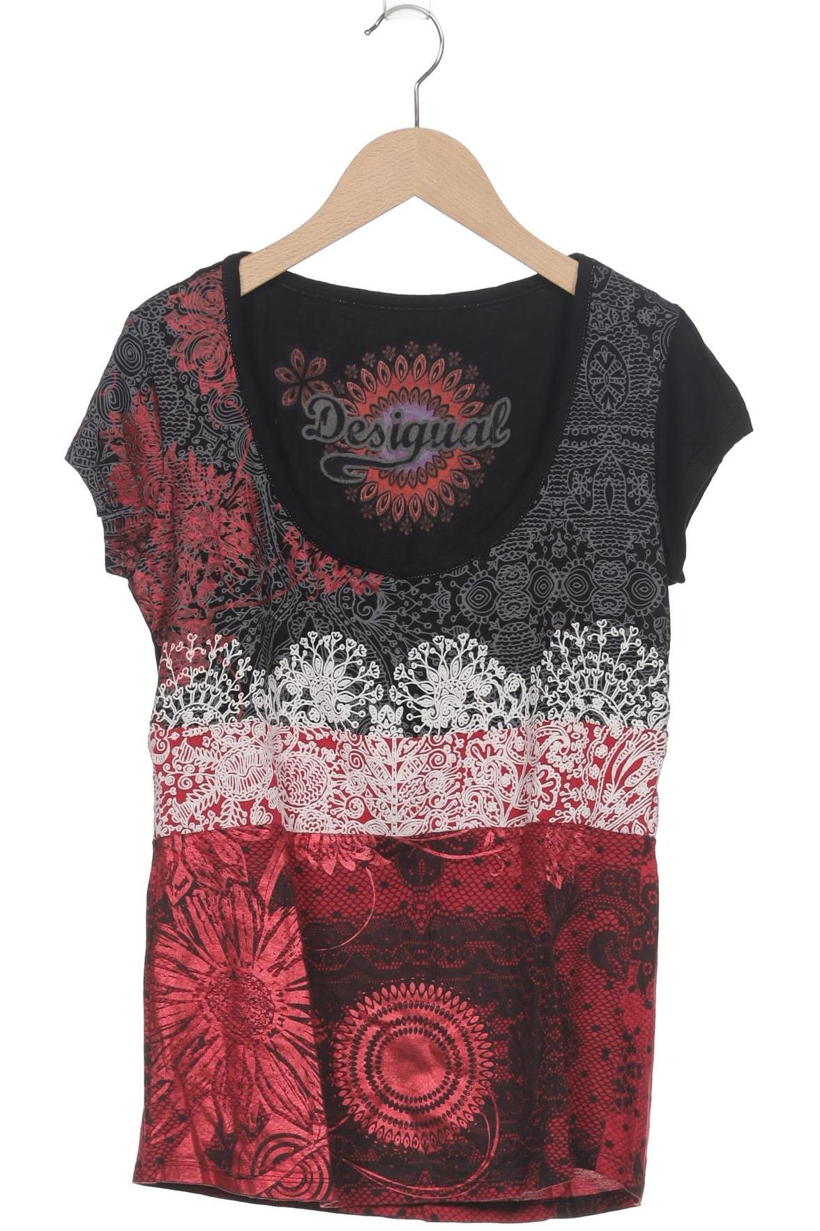 

Desigual Damen T-Shirt, mehrfarbig, Gr. 42