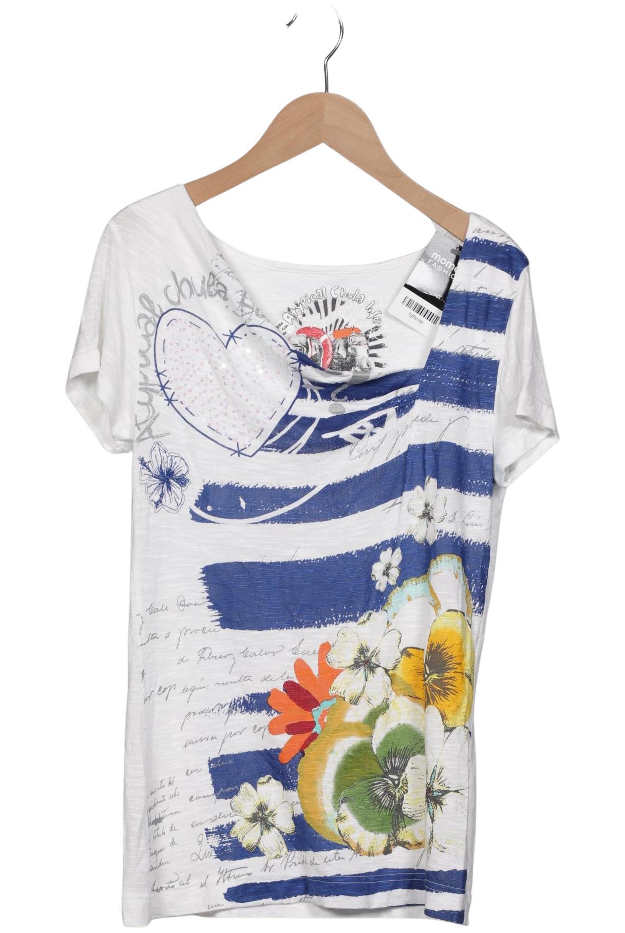 

Desigual Damen T-Shirt, weiß, Gr. 36