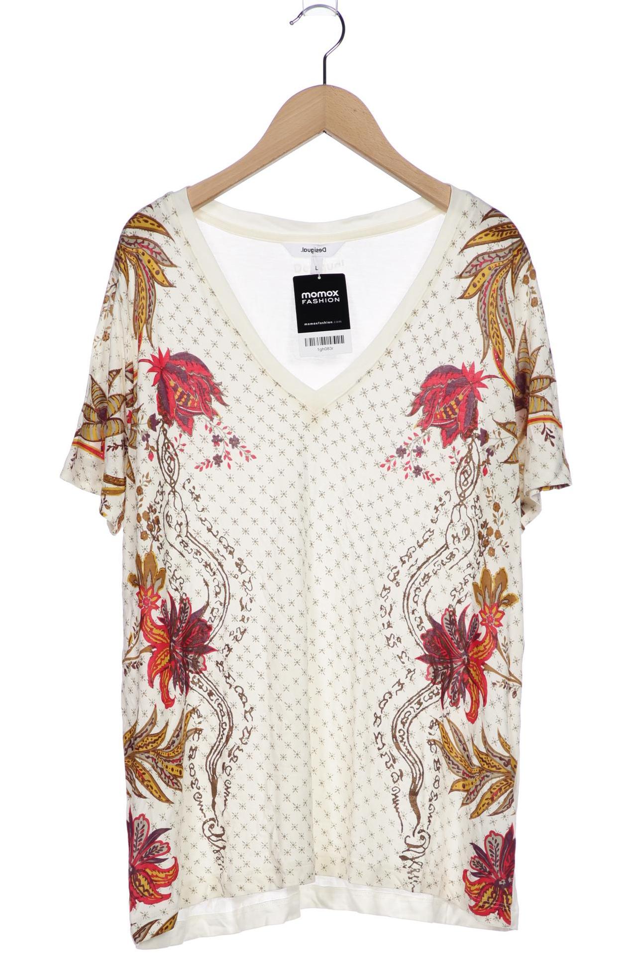 

Desigual Damen T-Shirt, mehrfarbig, Gr. 42