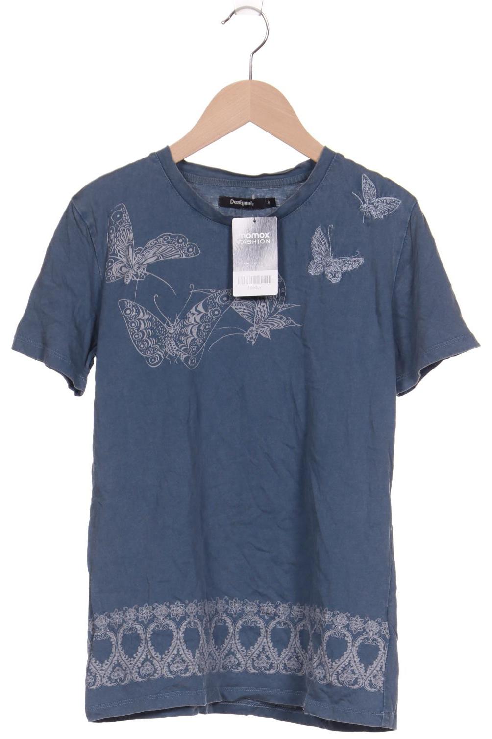 

Desigual Damen T-Shirt, blau