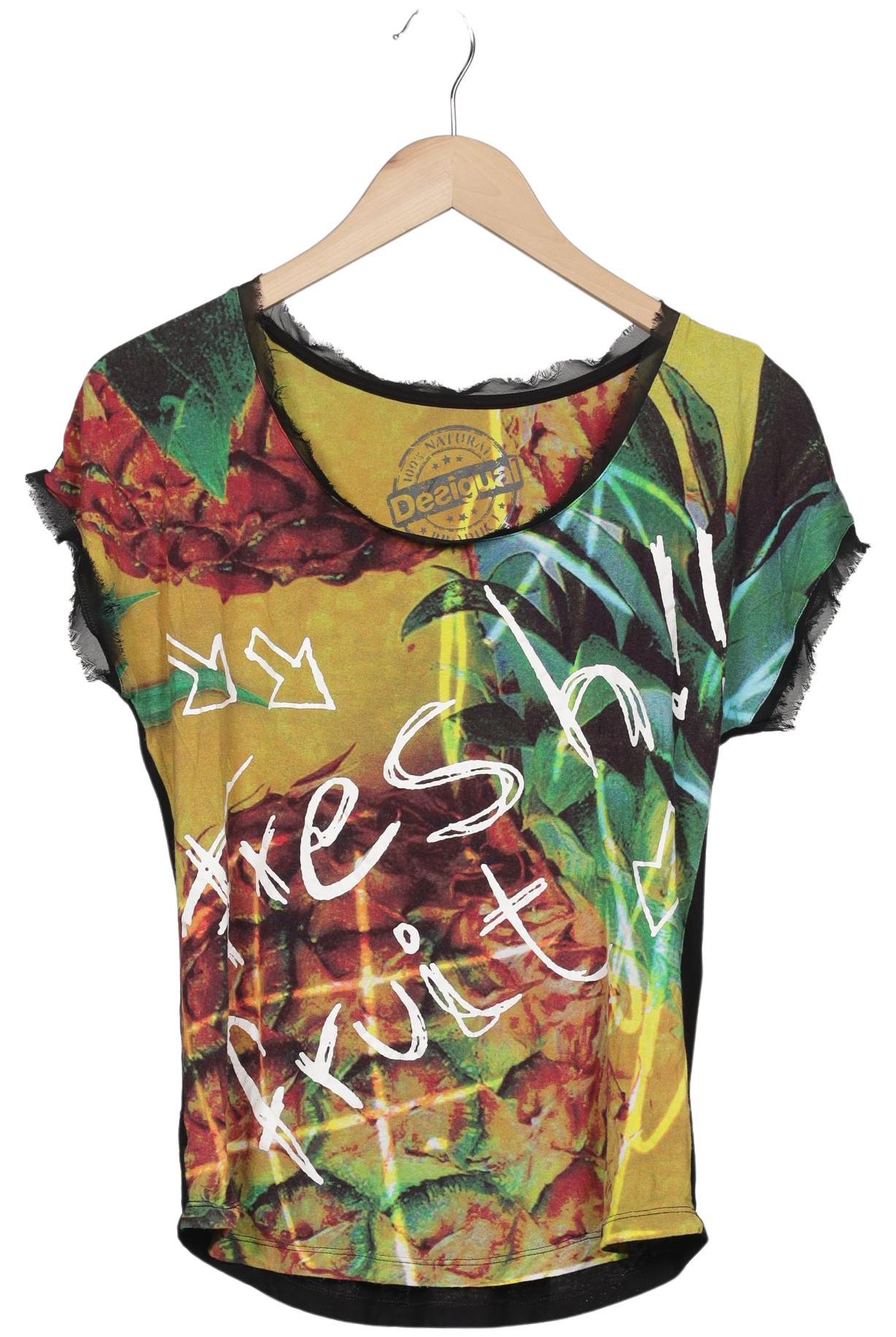 

Desigual Damen T-Shirt, mehrfarbig, Gr. 36
