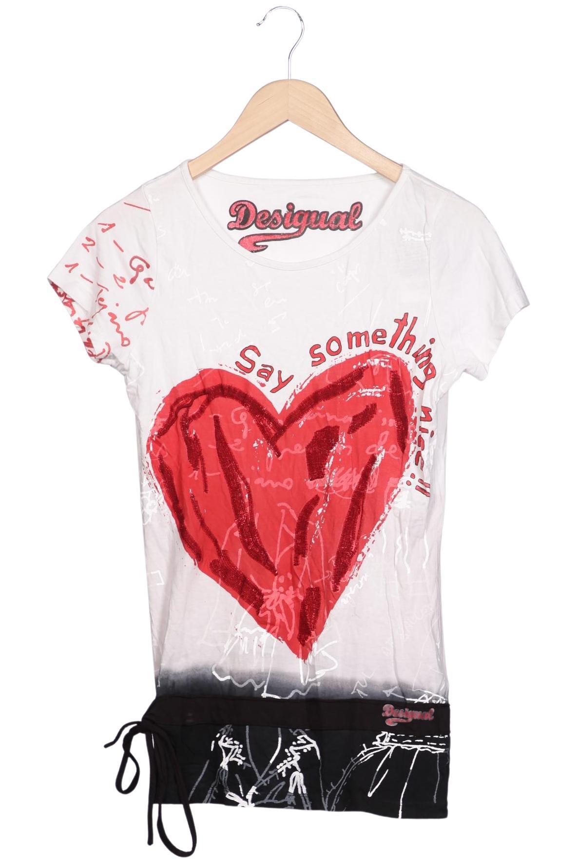 

Desigual Damen T-Shirt, mehrfarbig, Gr. 36