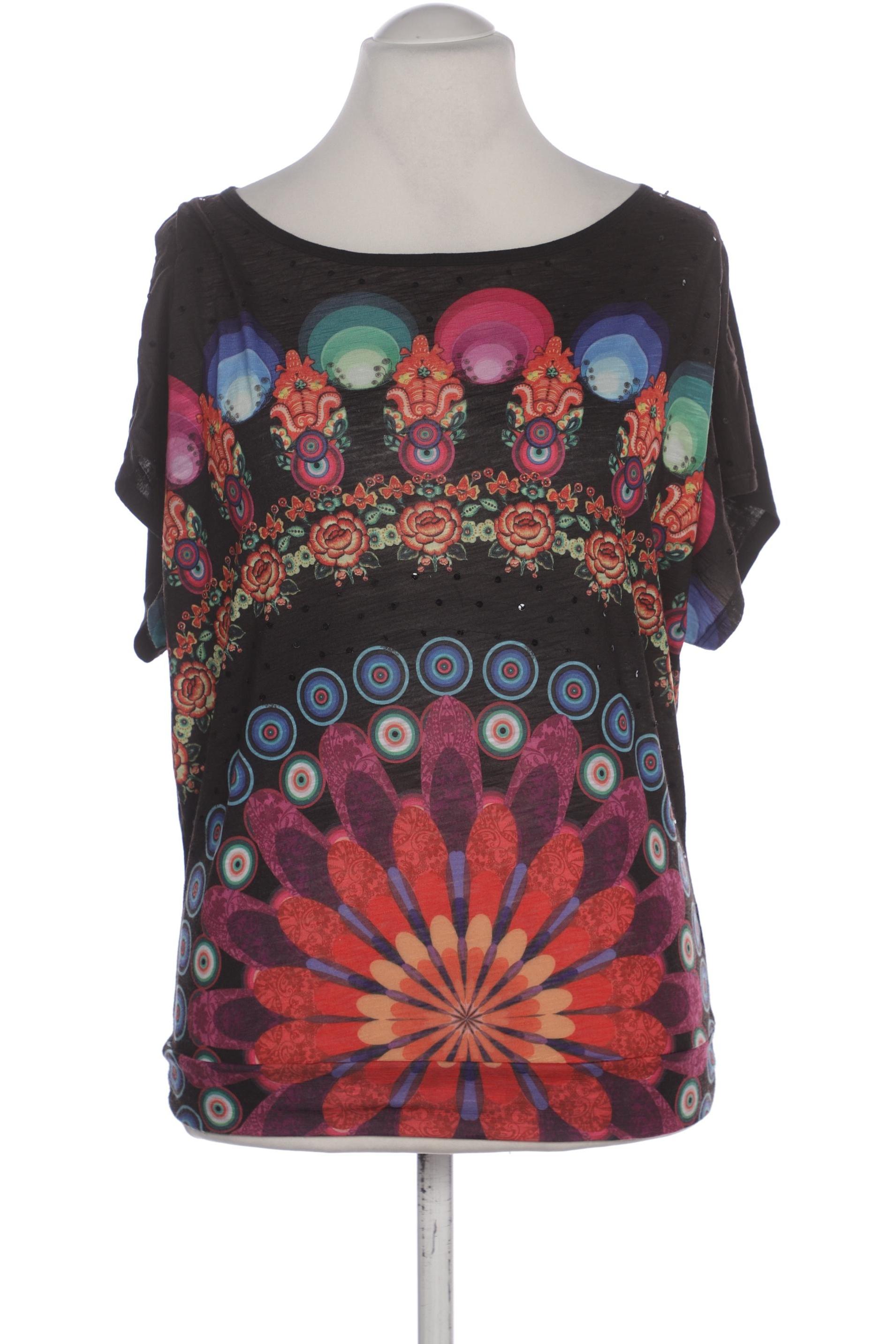

Desigual Damen T-Shirt, schwarz, Gr. 38