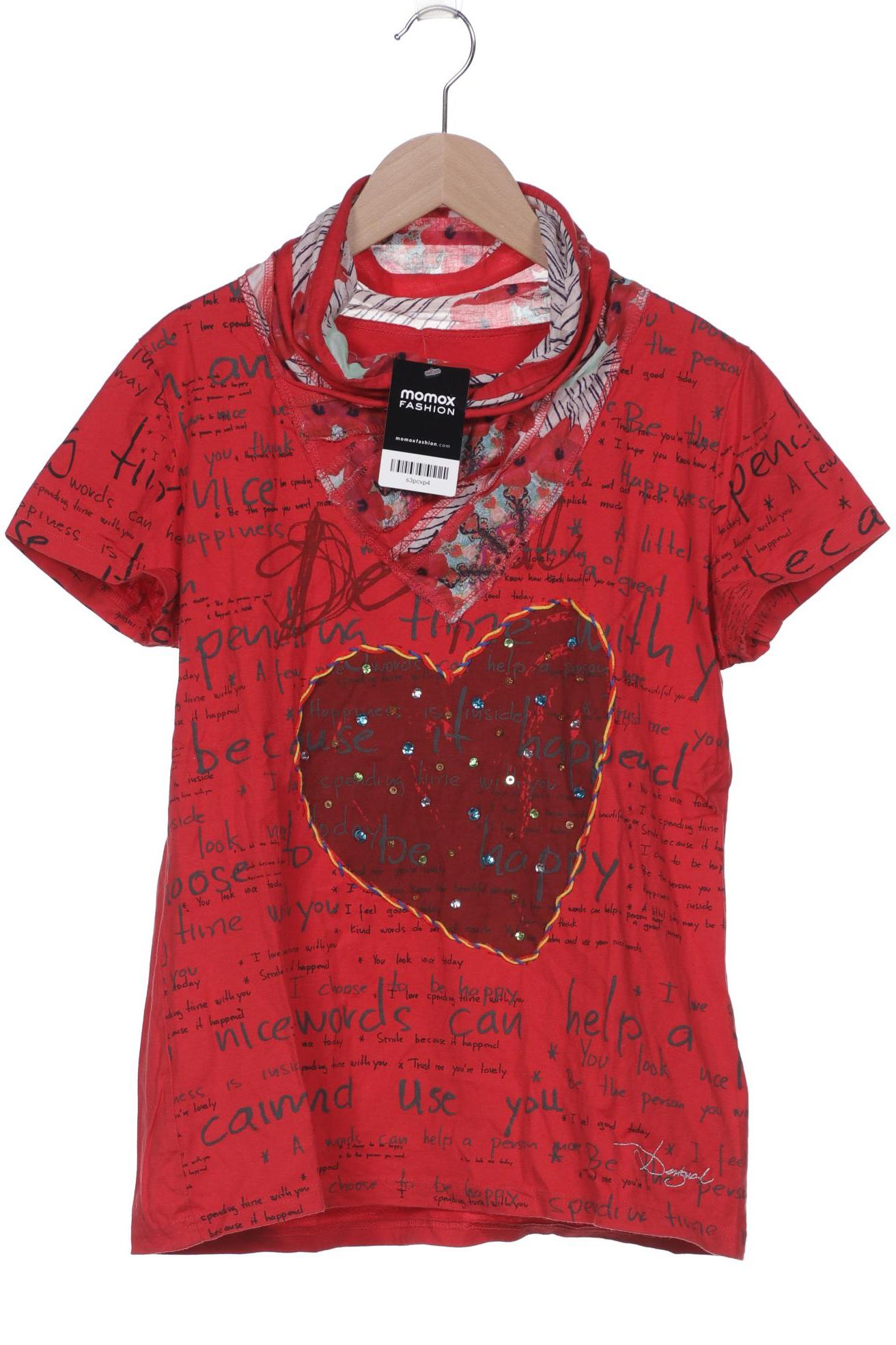 

Desigual Damen T-Shirt, rot