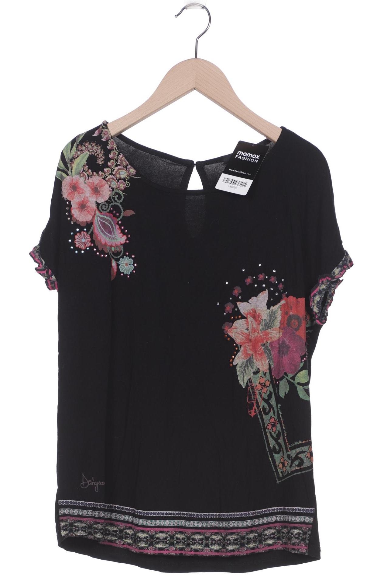 

Desigual Damen T-Shirt, schwarz