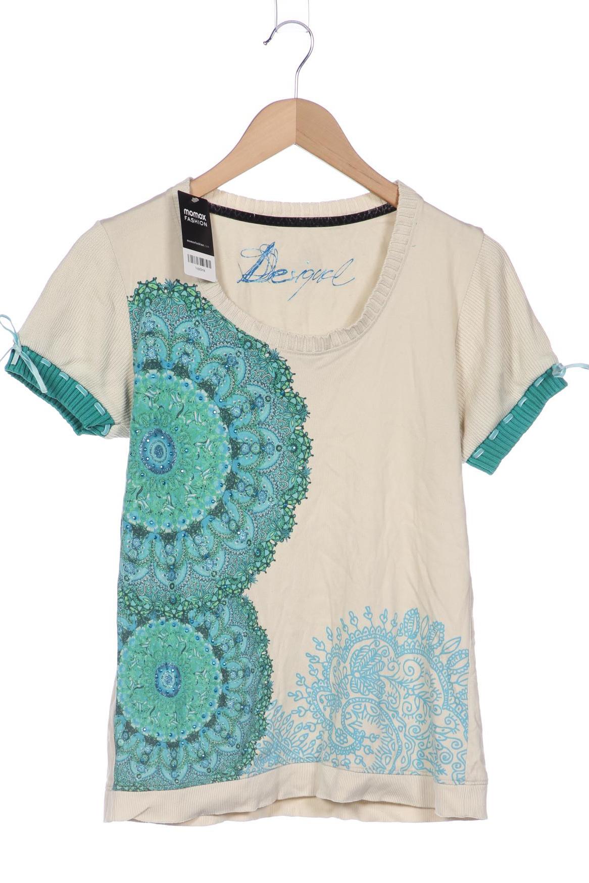 

Desigual Damen T-Shirt, beige, Gr. 44